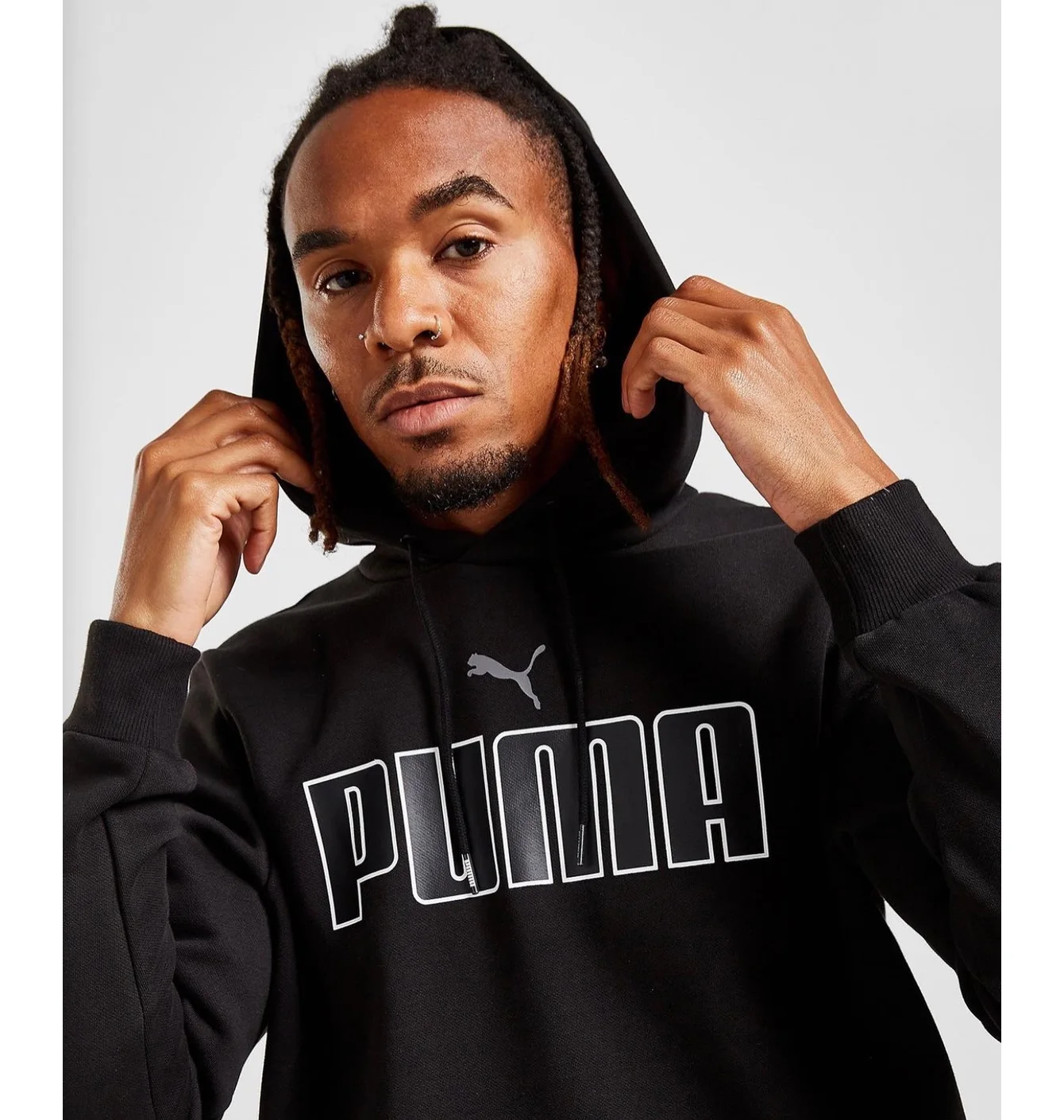 Puma Core Large Logo Overhead Hoodie