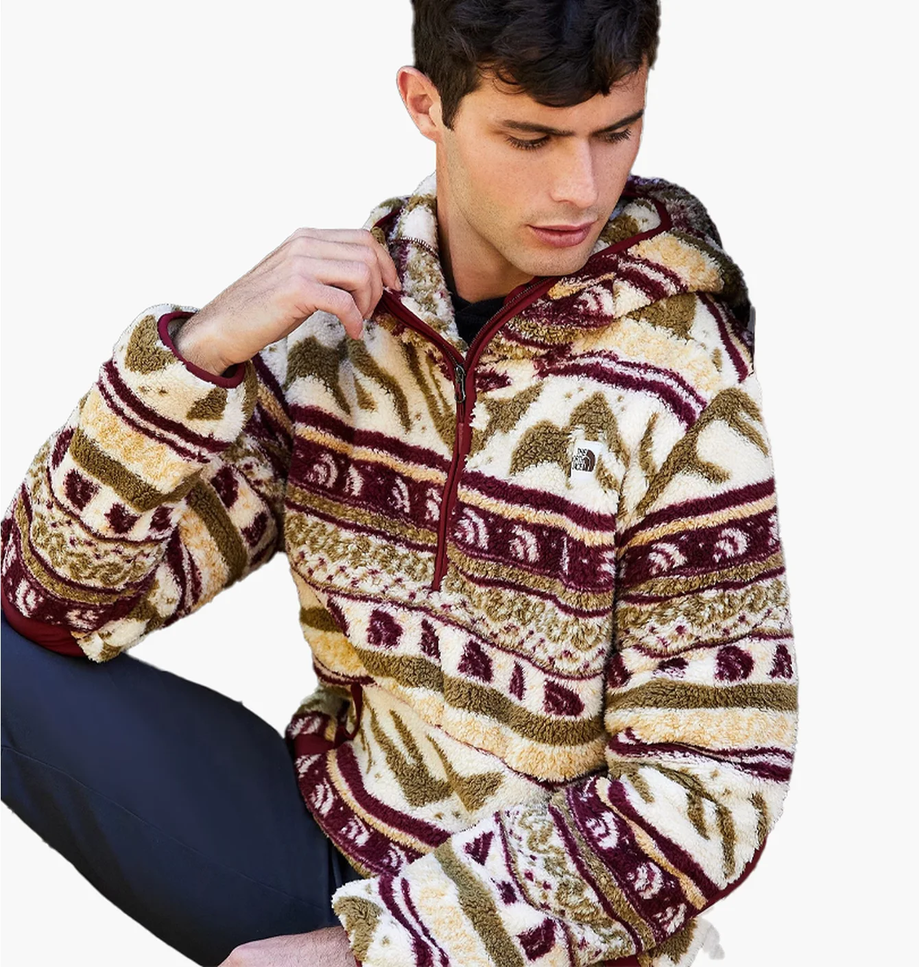 The North Face Men's Printed Campshire Pullover Hoodie