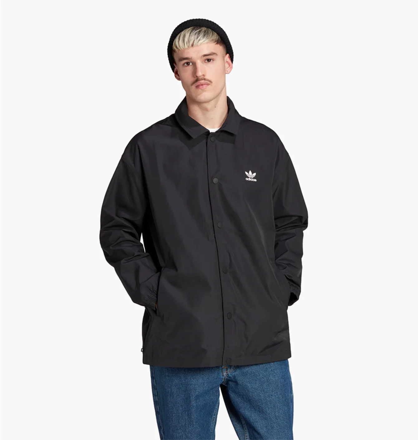 Adidas Adicolor Classics Trefoil Coach Jacket Black