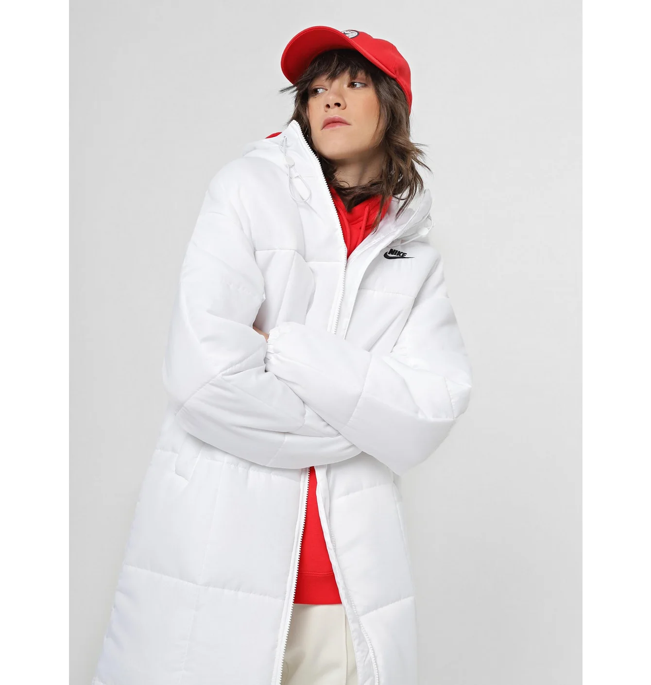 Парка жіноча Nike Clsc Parka White FB7675-100