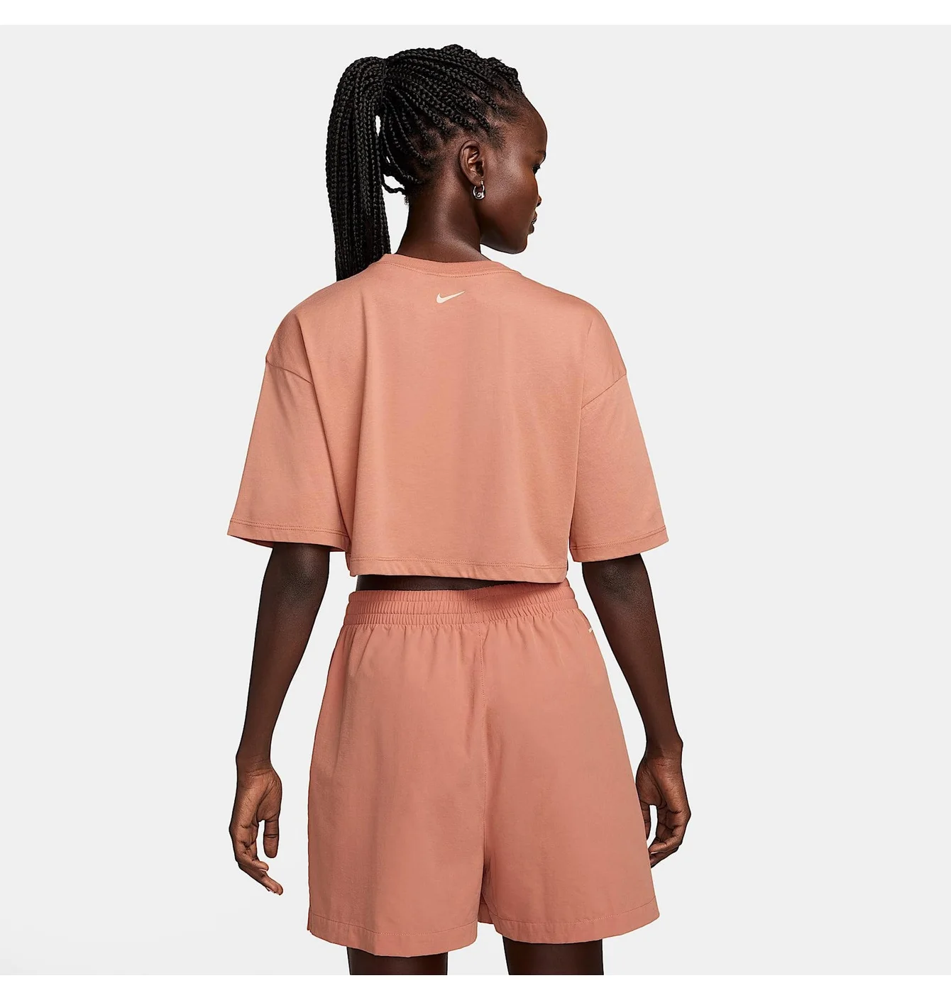 Футболка жіноча Nike Nsw Crop Tee Gls Peach FZ4635-212