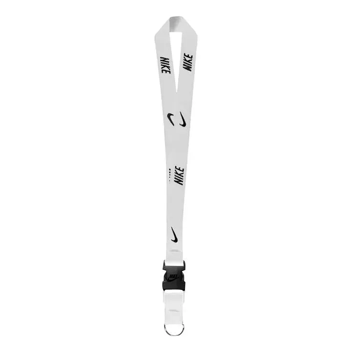 Ремінець для ключів Nike Lanyard NS White/Black
