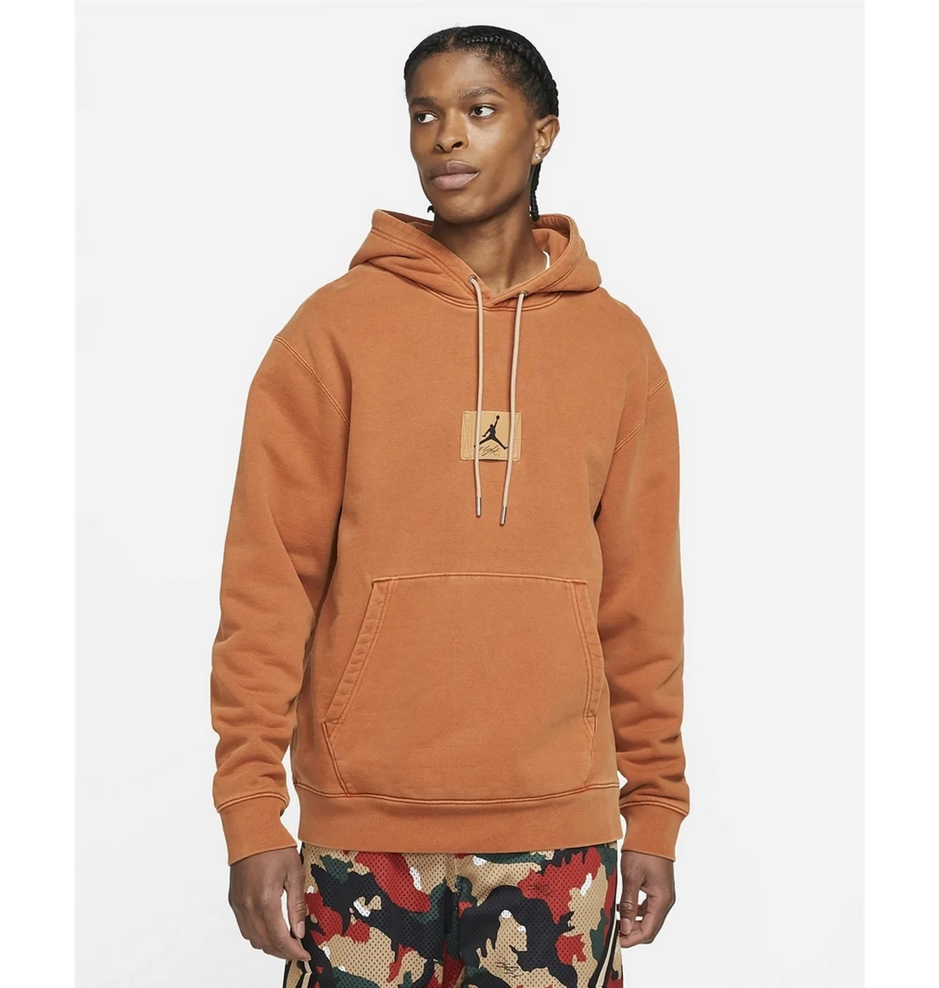 Толстовка Air Jordan Flight Heritage Washed Fleece Pullover Hoodie