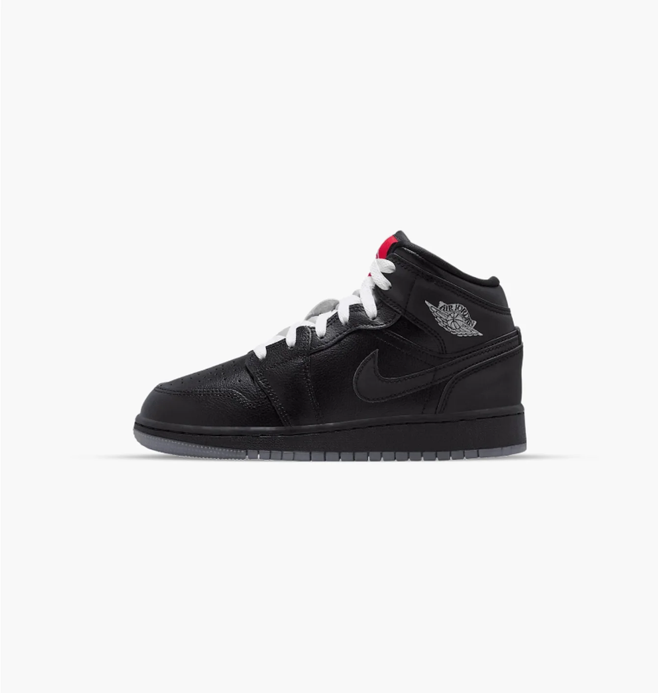 Кросівки дитячі Air Jordan 1 Mid Bg Black HV5180-010