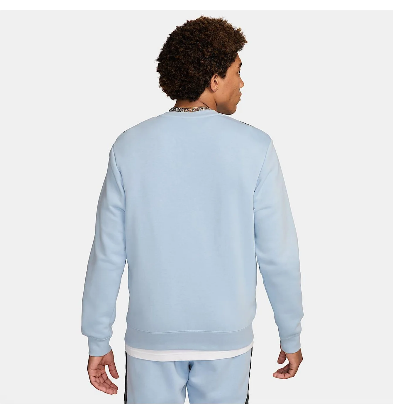 Світшот чоловічий Nike Sportswear Fleece Light Blue FN0245-440