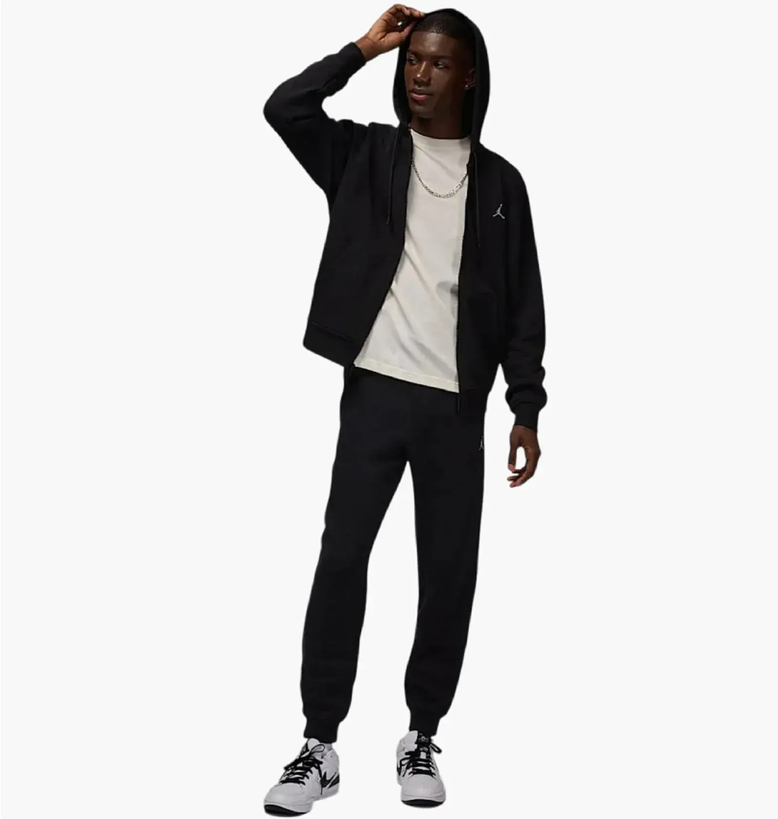 Спортивний костюм чоловічий Jordan Brkln Flc Black (FV7277-010__FV7289-010)