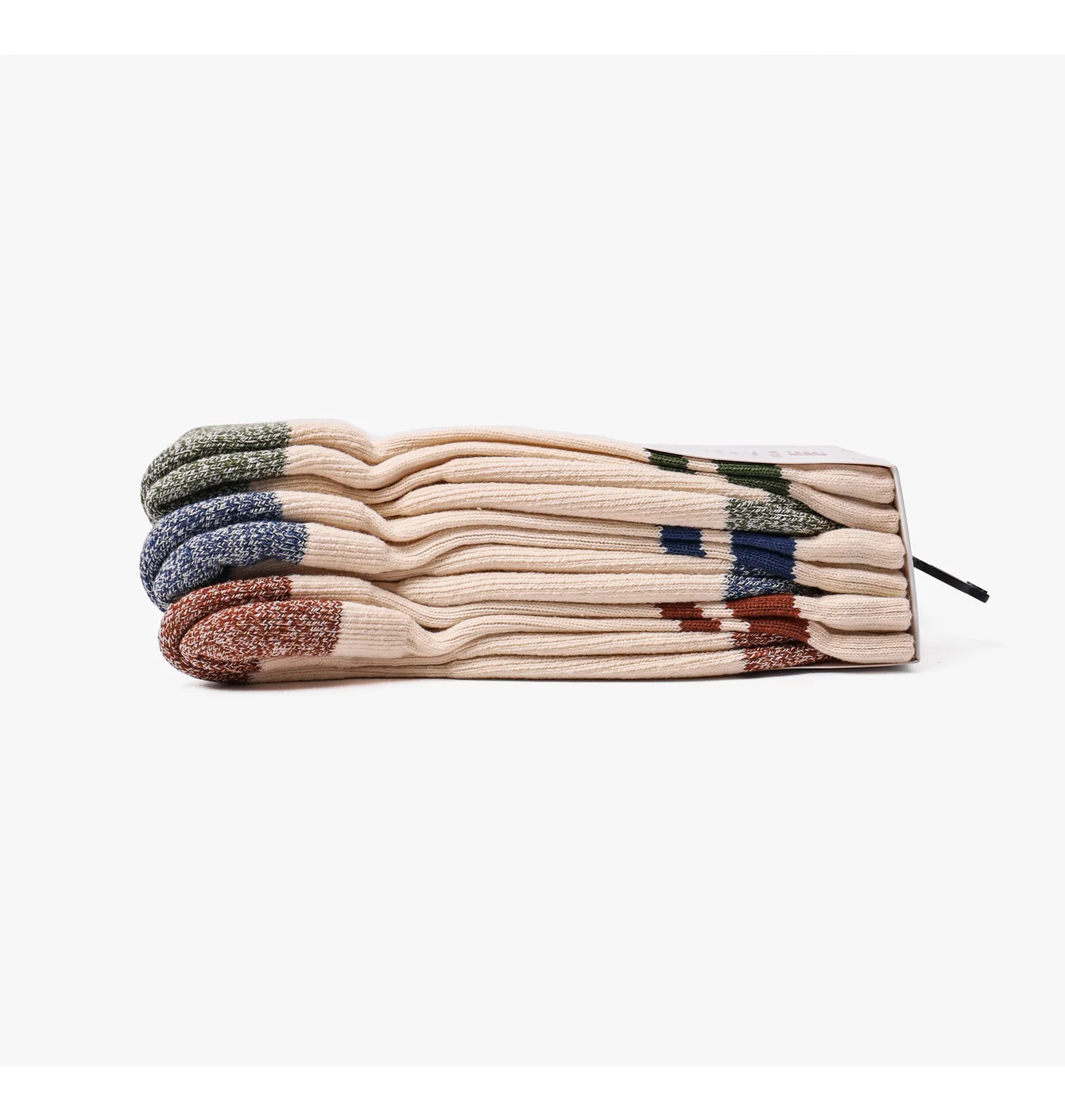 Шкарпетки New Balance Active Lifestyle Striped Crew Socks (3 пари) Beige LAS35210AS3