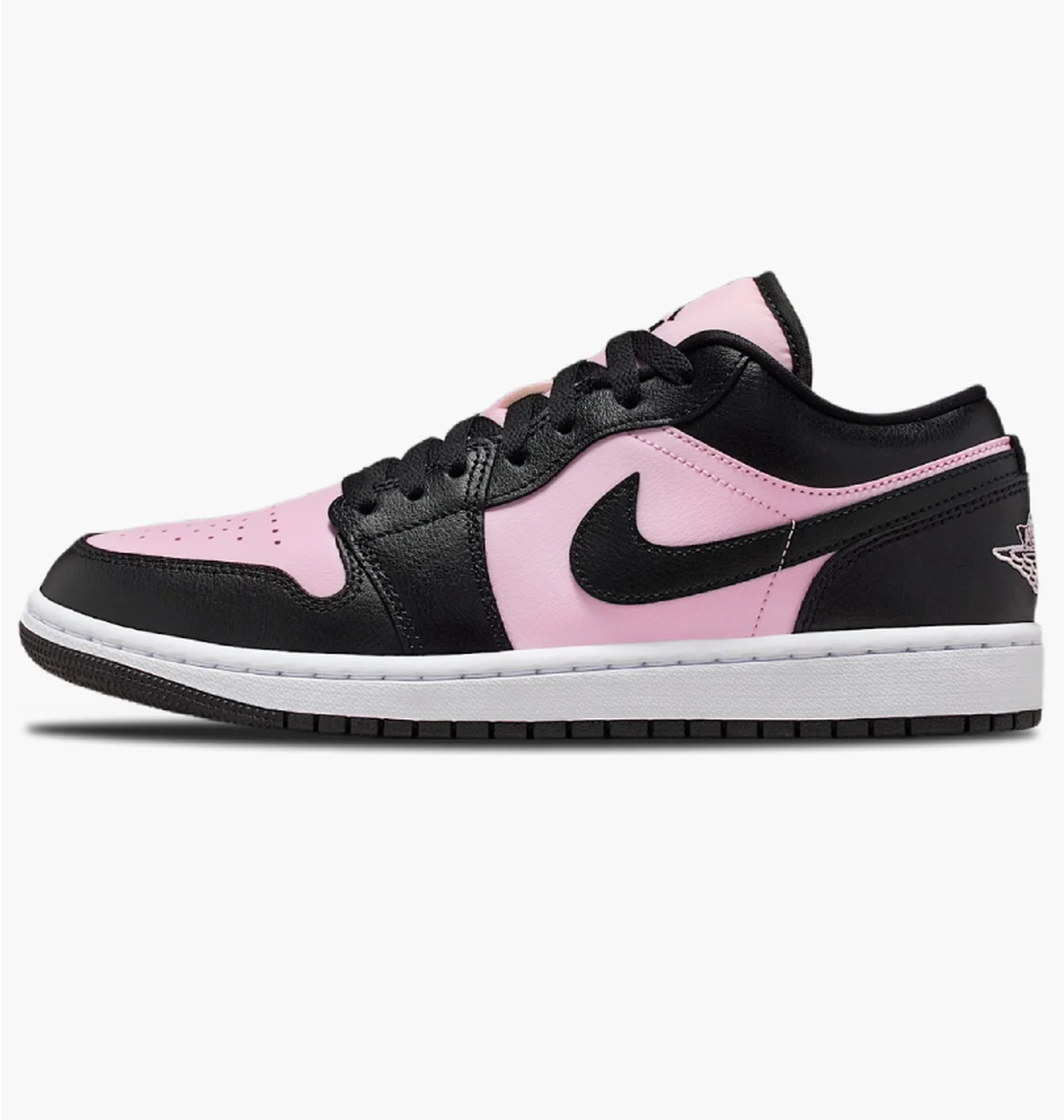 Кросівки жіночі Air Jordan 1 Low Black/Pink IO3394-663