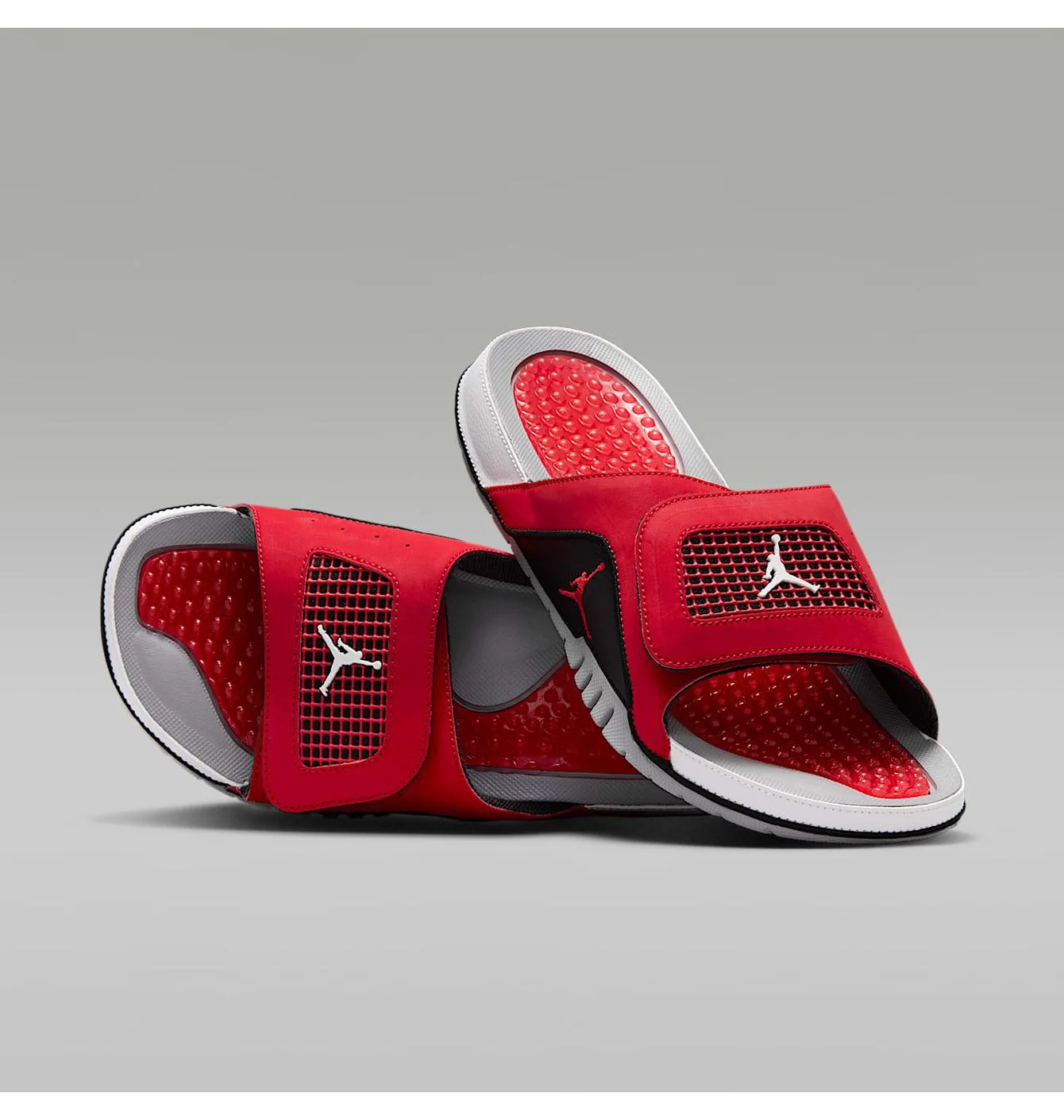 Тапочки чоловічі Air Jordan Hydro 4 Retro Red 532225-600