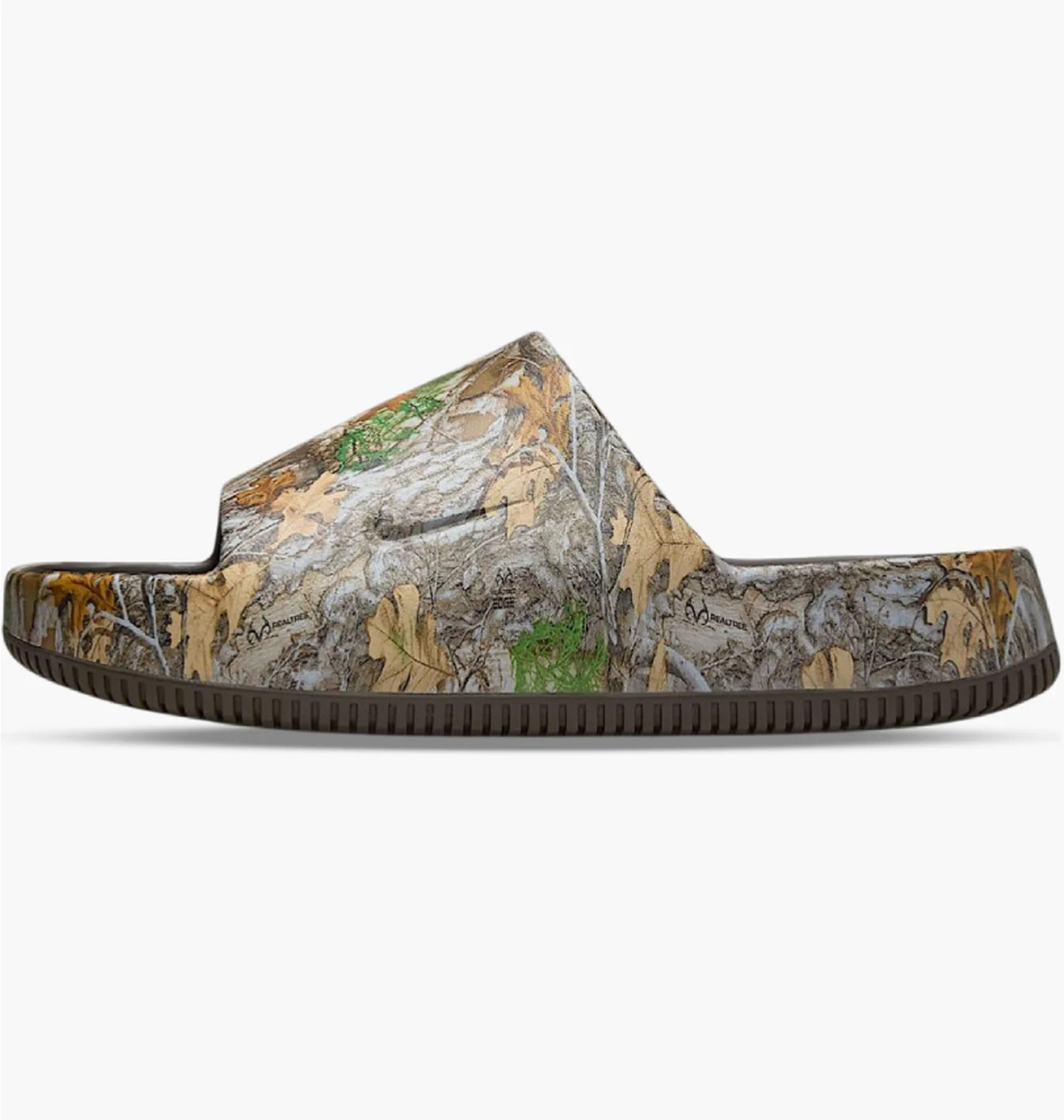 Nike Realtree x Calm Slide 'Edge Camo' | Brown | Men's