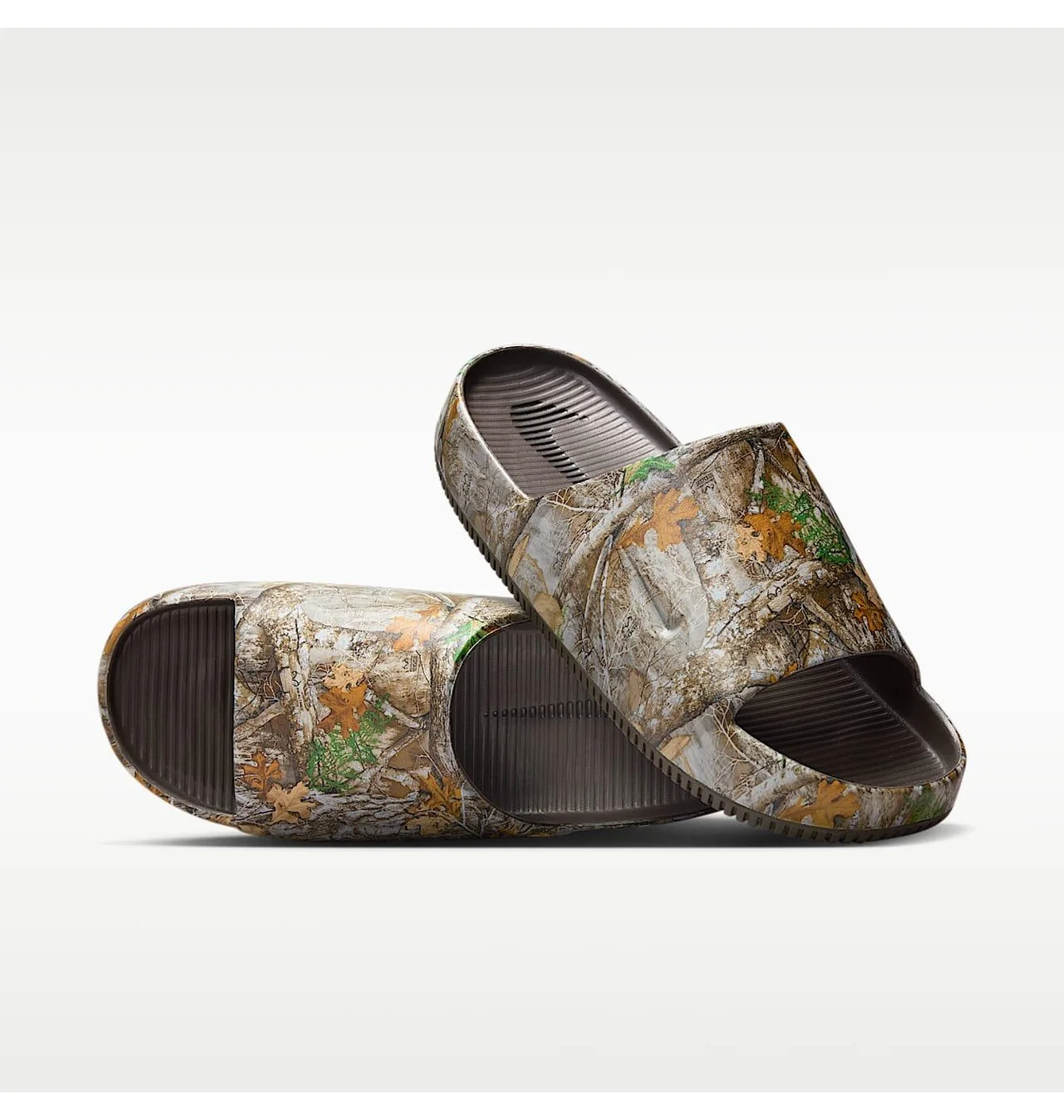 Nike Realtree x Calm Slide 'Edge Camo' | Brown | Men's