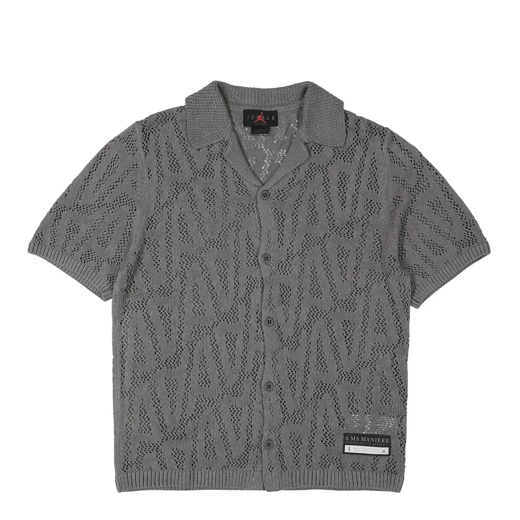 Jordan x A Ma Maniere Shooting Shirt Flat Pewter