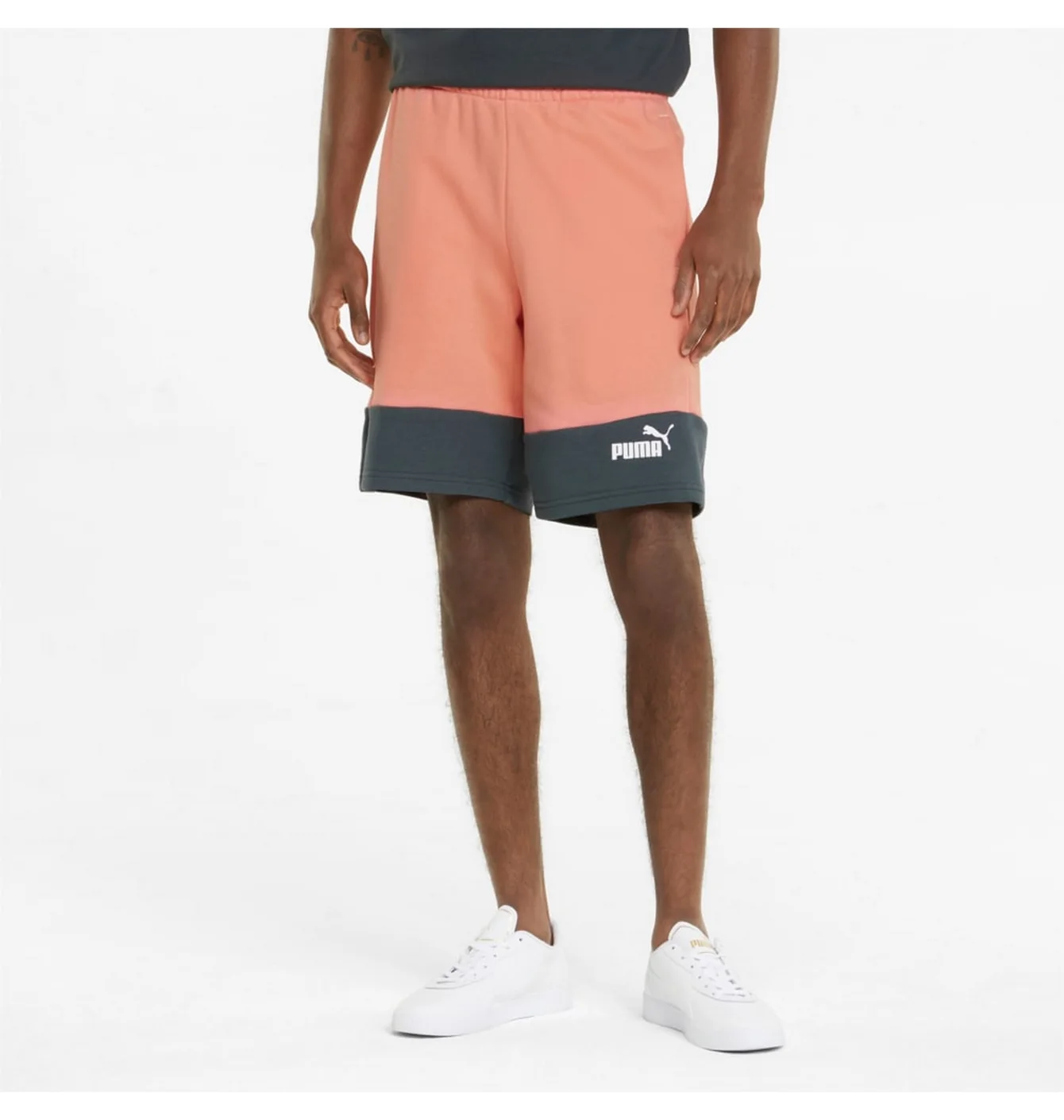 Шорти чоловічі Puma Power Summer Colourblock Shorts Peach 671643-28