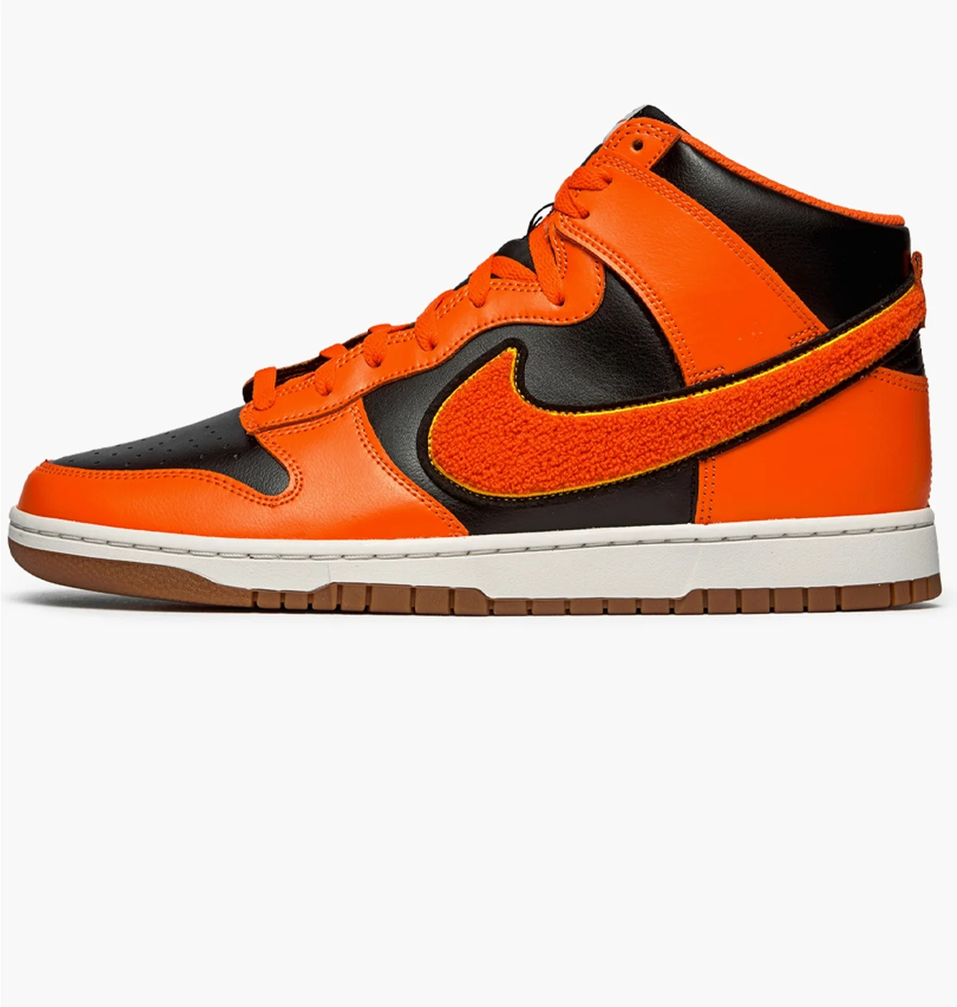 Кросівки чоловічі Nike Dunk High University Orange/Black DR8805-002