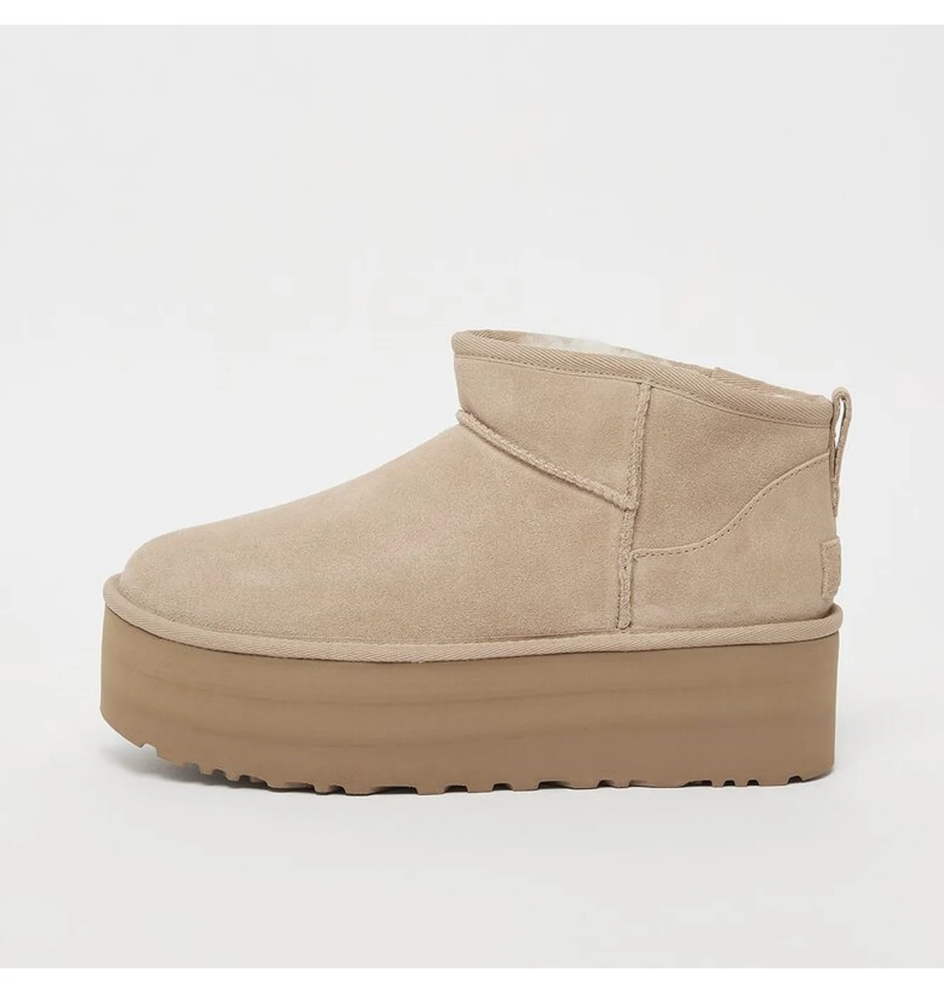 Уггі жіночі UGG Classic Ultra Mini Platform Beige 1135092-SAN