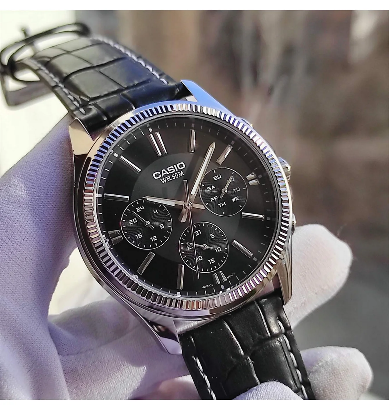 Годинник чоловічий Casio Timeless Collection Df MTP-1375L-1A
