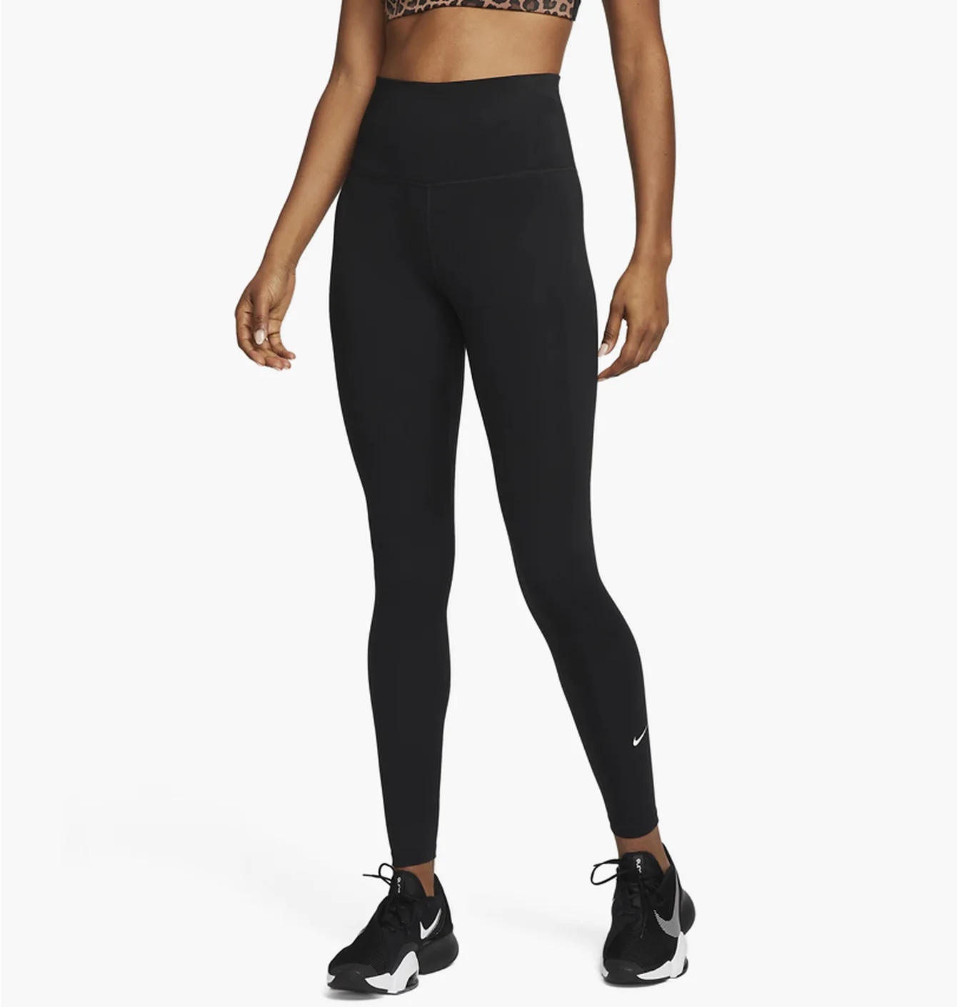 Легінси жіночі Nike W Nk One Df Hr Tght Black Dm7278-010