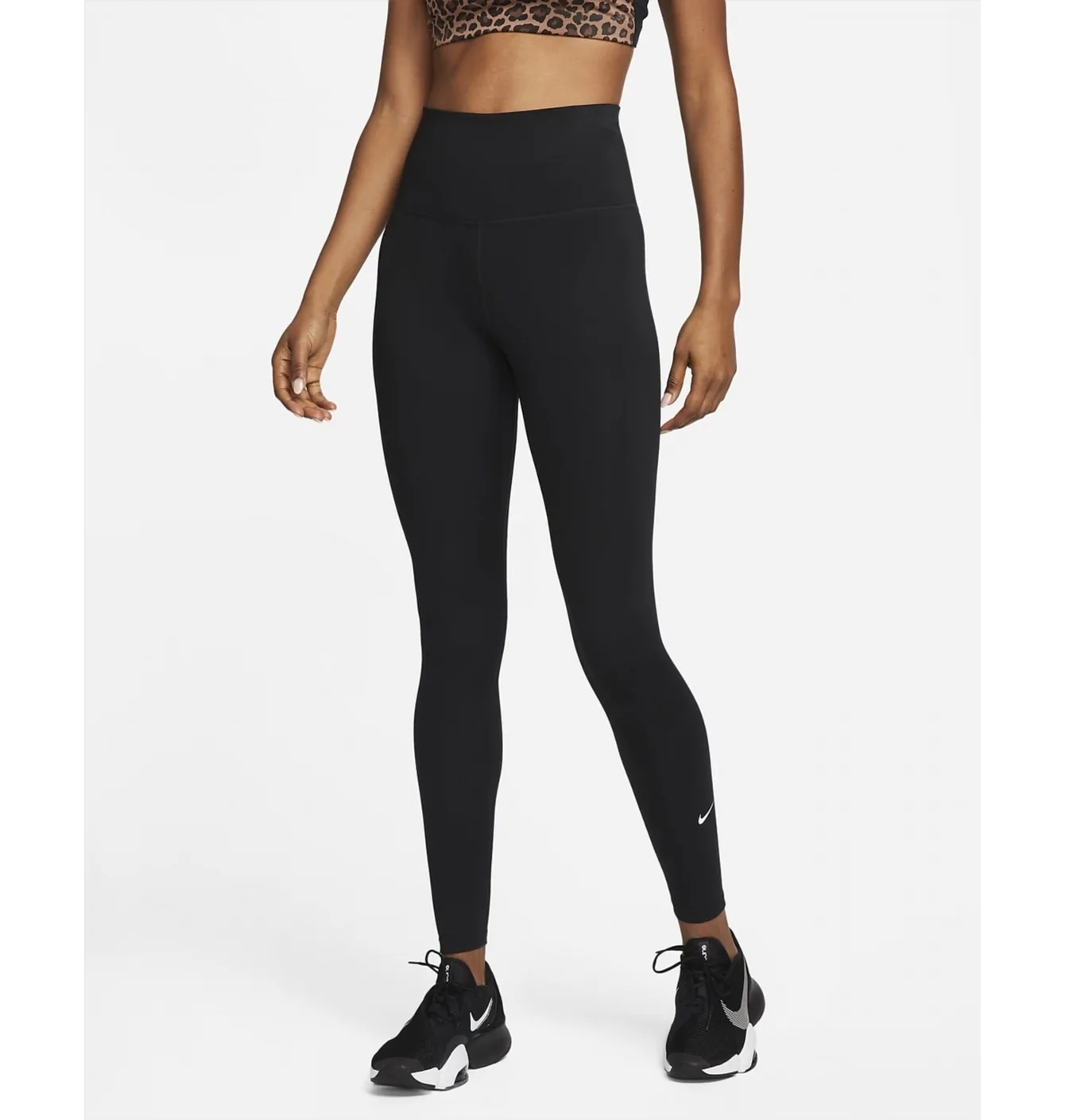 Легінси жіночі Nike W Nk One Df Hr Tght Black Dm7278-010