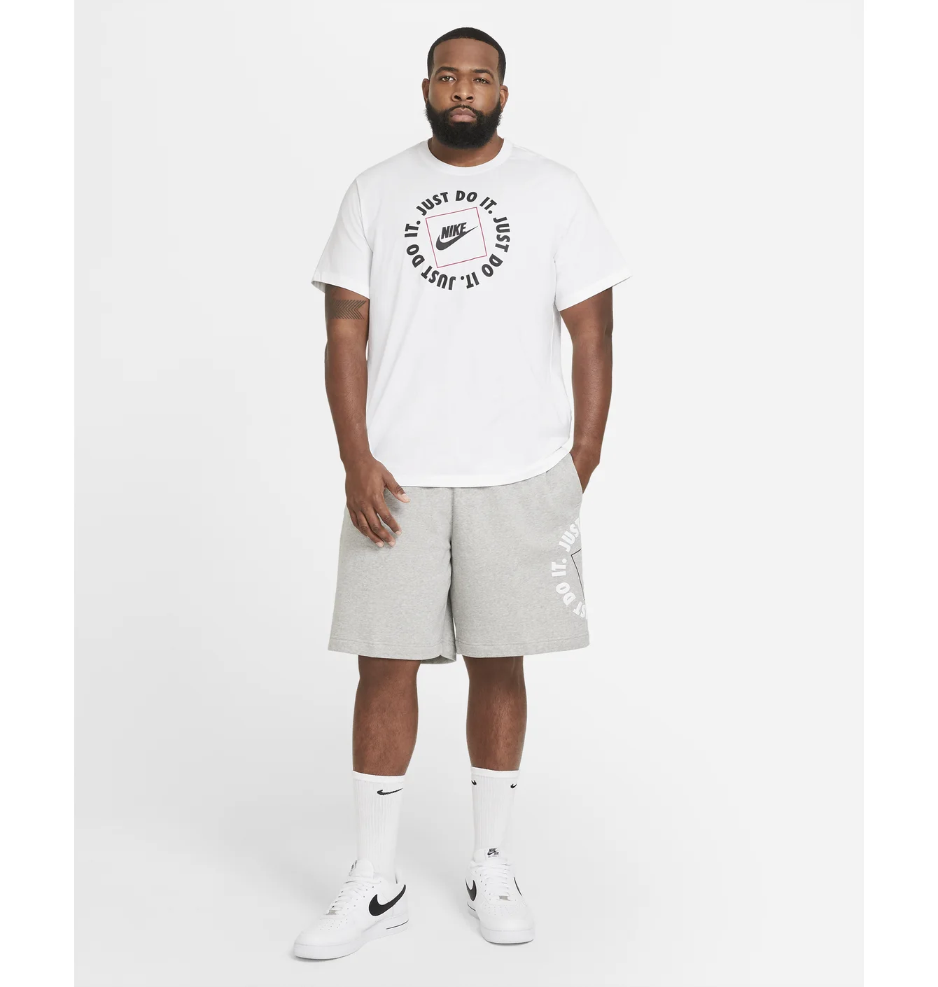 Футболка чоловіча Nike NSW TEE JDI HBR 1 White DA0238-100