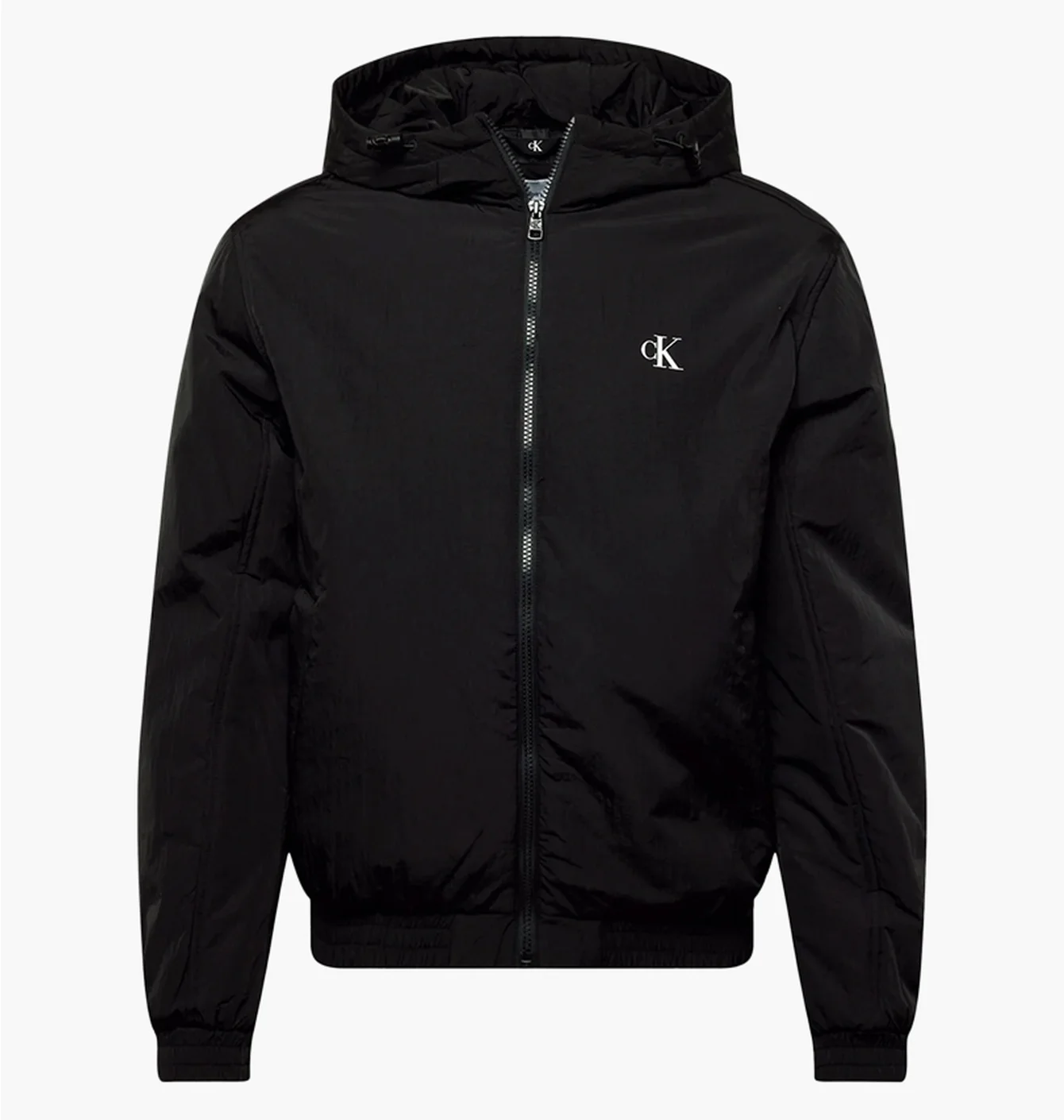 Куртка чоловіча Calvin Klein Jeans Padded Hooded Harrington Black J30J325596
