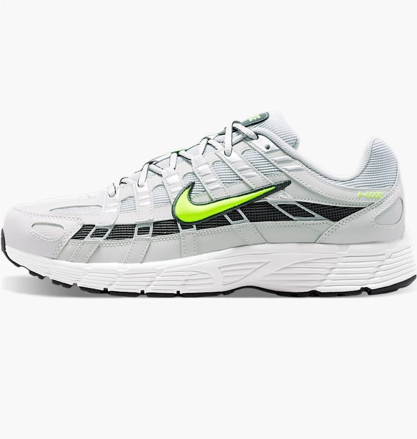 Кросівки чоловічі Nike P-6000 Grey Fog Volt White IR5279-001