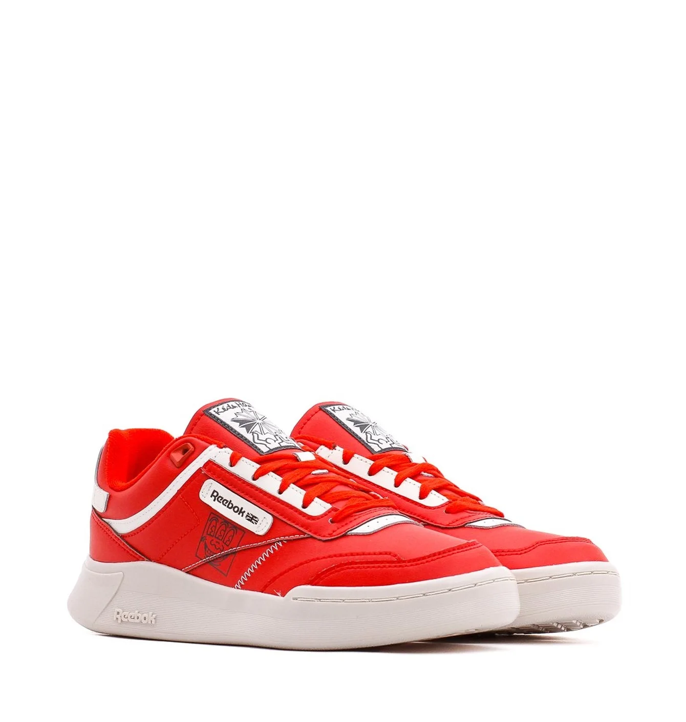 Кросівки чоловічі Reebok Club C Legacy Keith Haring Red GZ1459