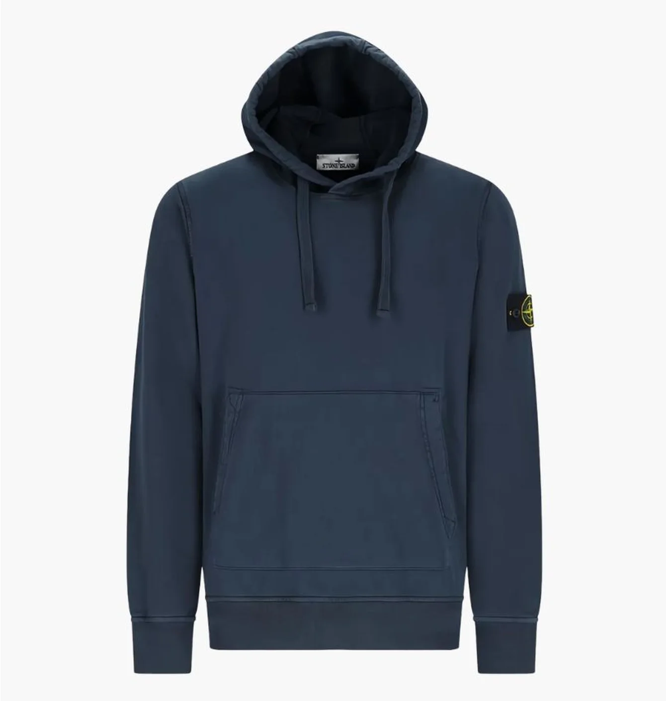 Худі чоловіче Stone Island Logo Patch Blue L1S156100062-S0051-V0020