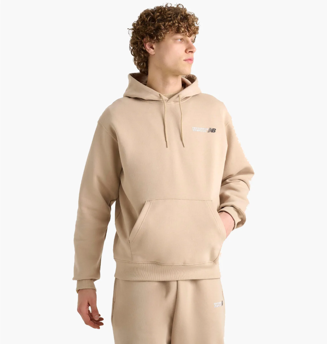 Худі New Balance кремове