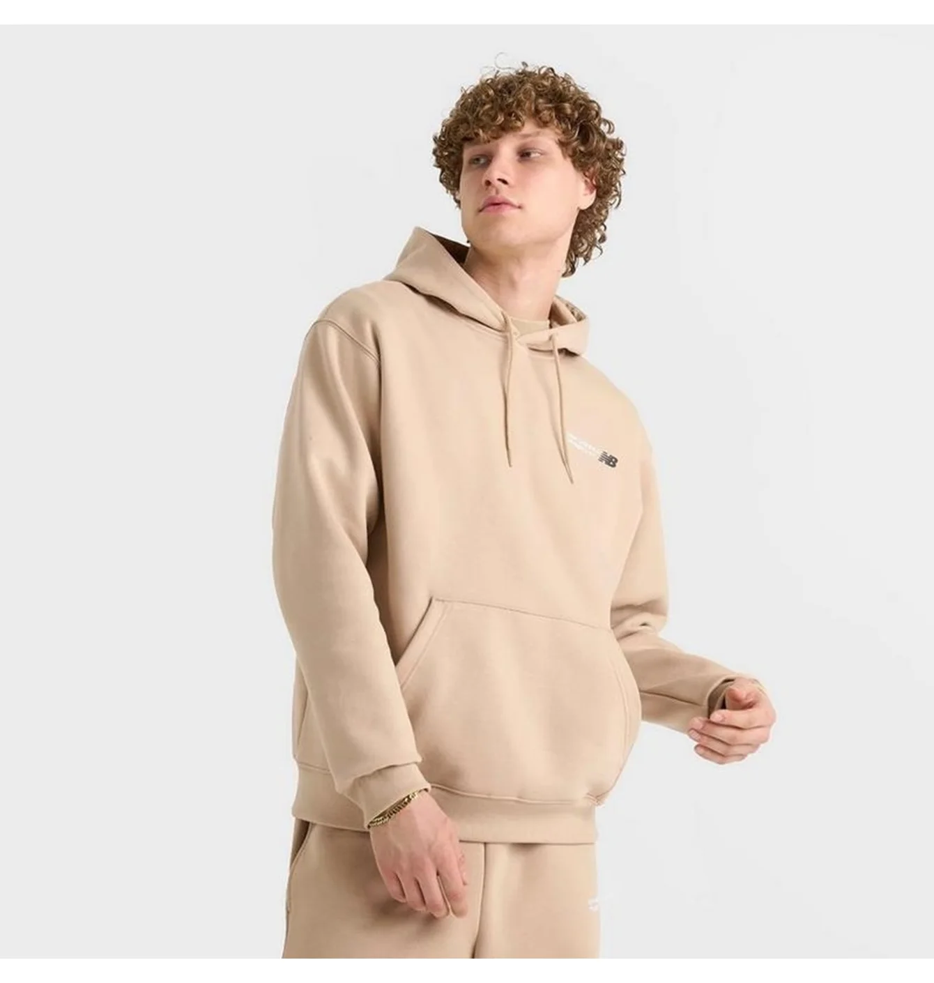 Худі New Balance кремове