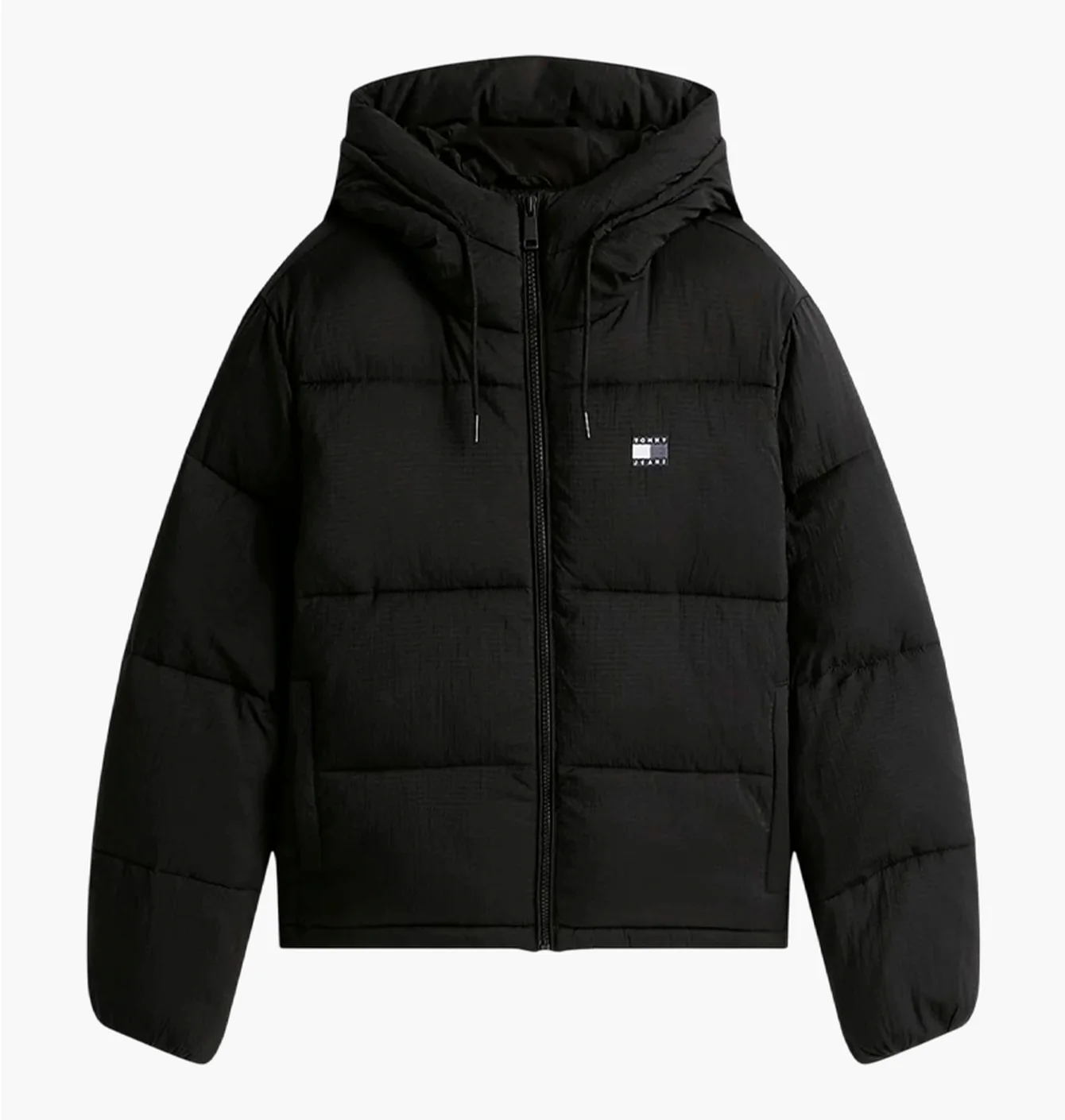Куртка жіноча Tommy Hilfiger Hooded Puffer Black DW0DW21625