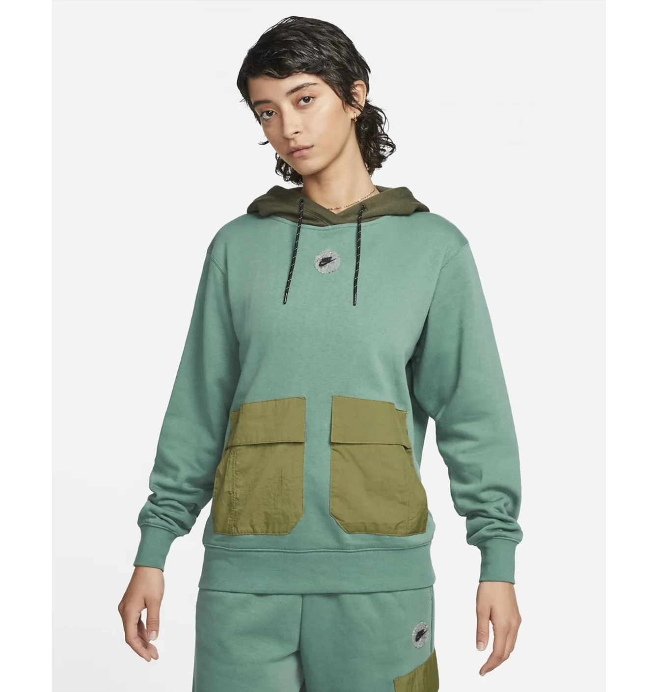 NIKE HOODIE OVERSIZE FLEECE