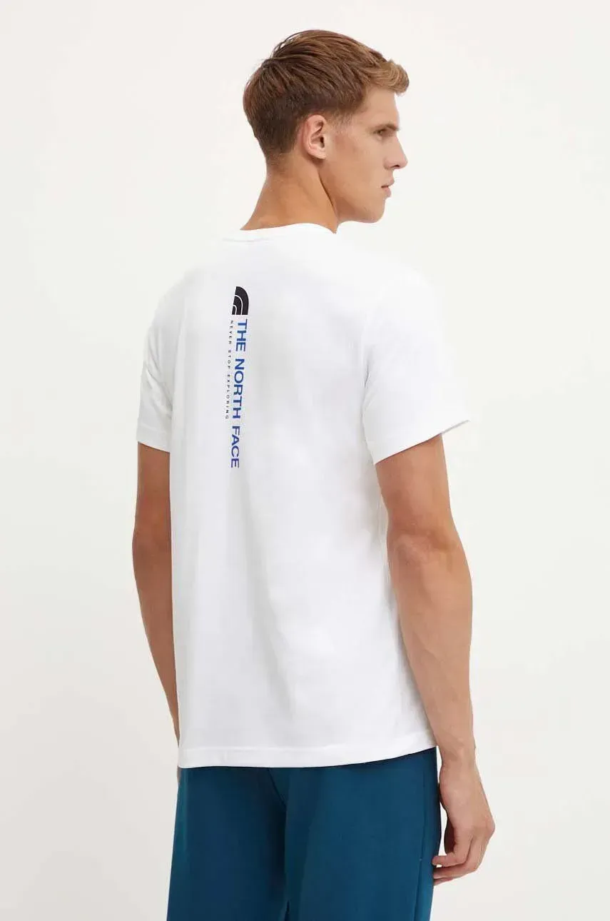 The North Face box swirl back print T-shirt in white Exclusive