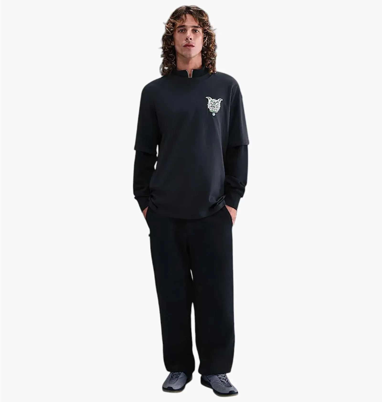 Футболка чоловіча Nike M90 Skate Black (HV2188-045)