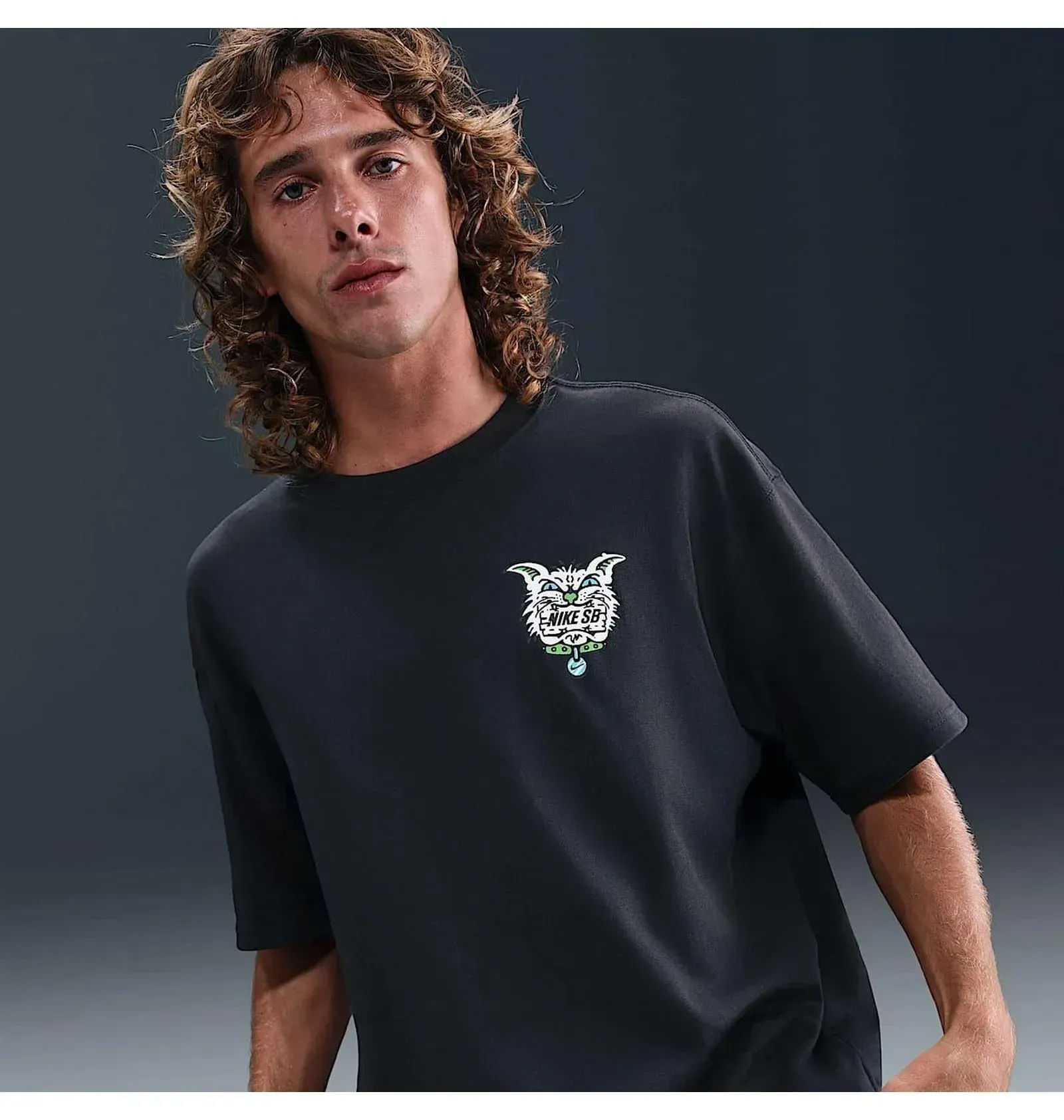 Футболка чоловіча Nike M90 Skate Black (HV2188-045)