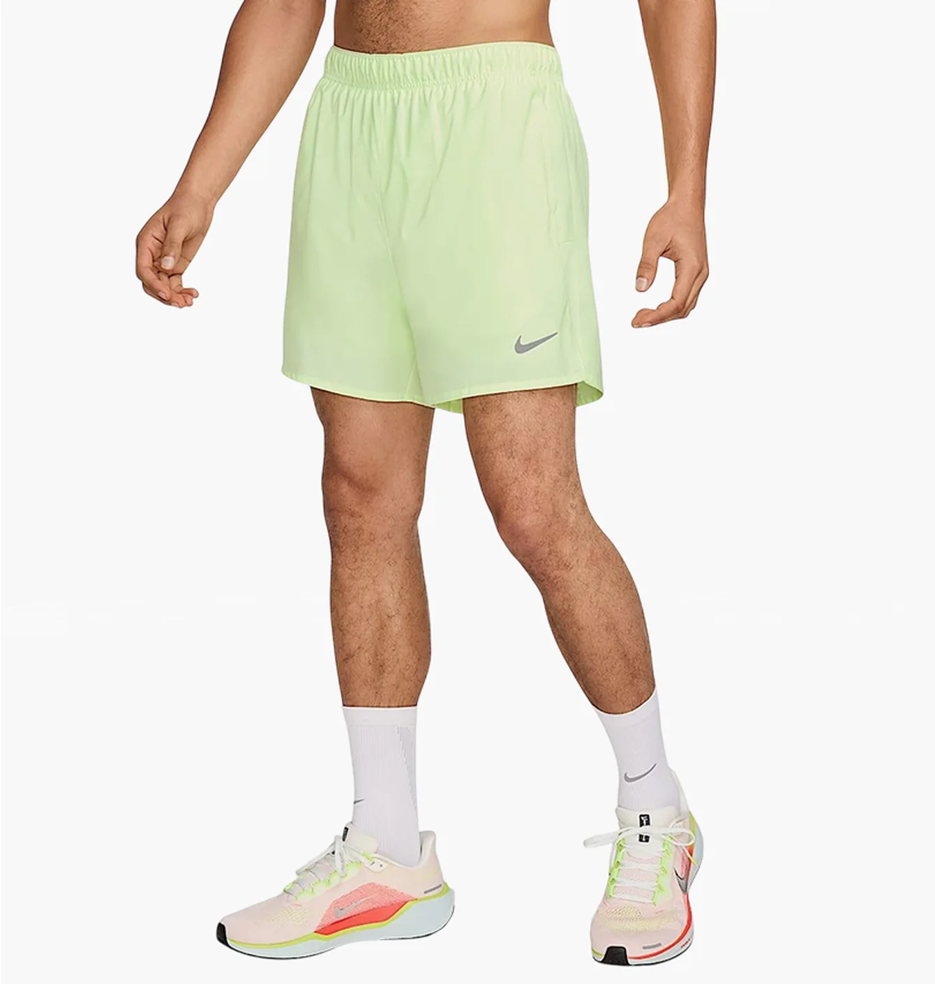 Шорти чоловічі Nike Challenger Dri-Fit 2-In-1 5 Running Shorts Yellow HJ3588-701