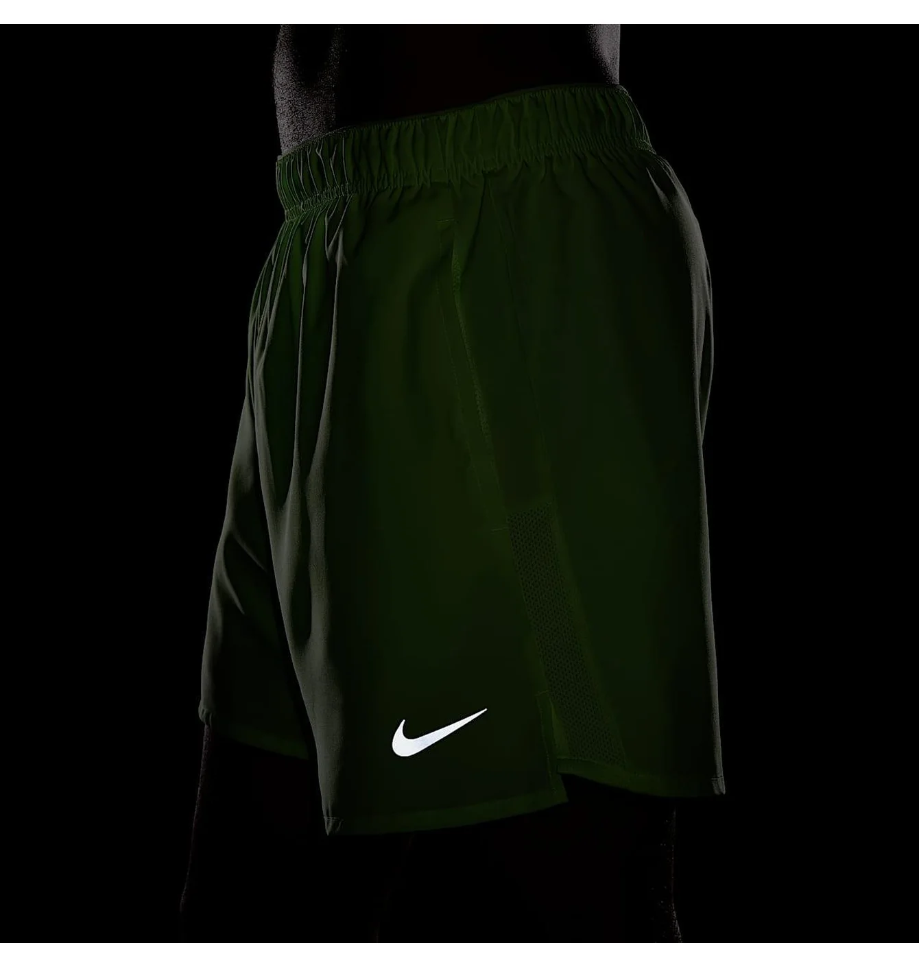 Шорти чоловічі Nike Challenger Dri-Fit 2-In-1 5 Running Shorts Yellow HJ3588-701