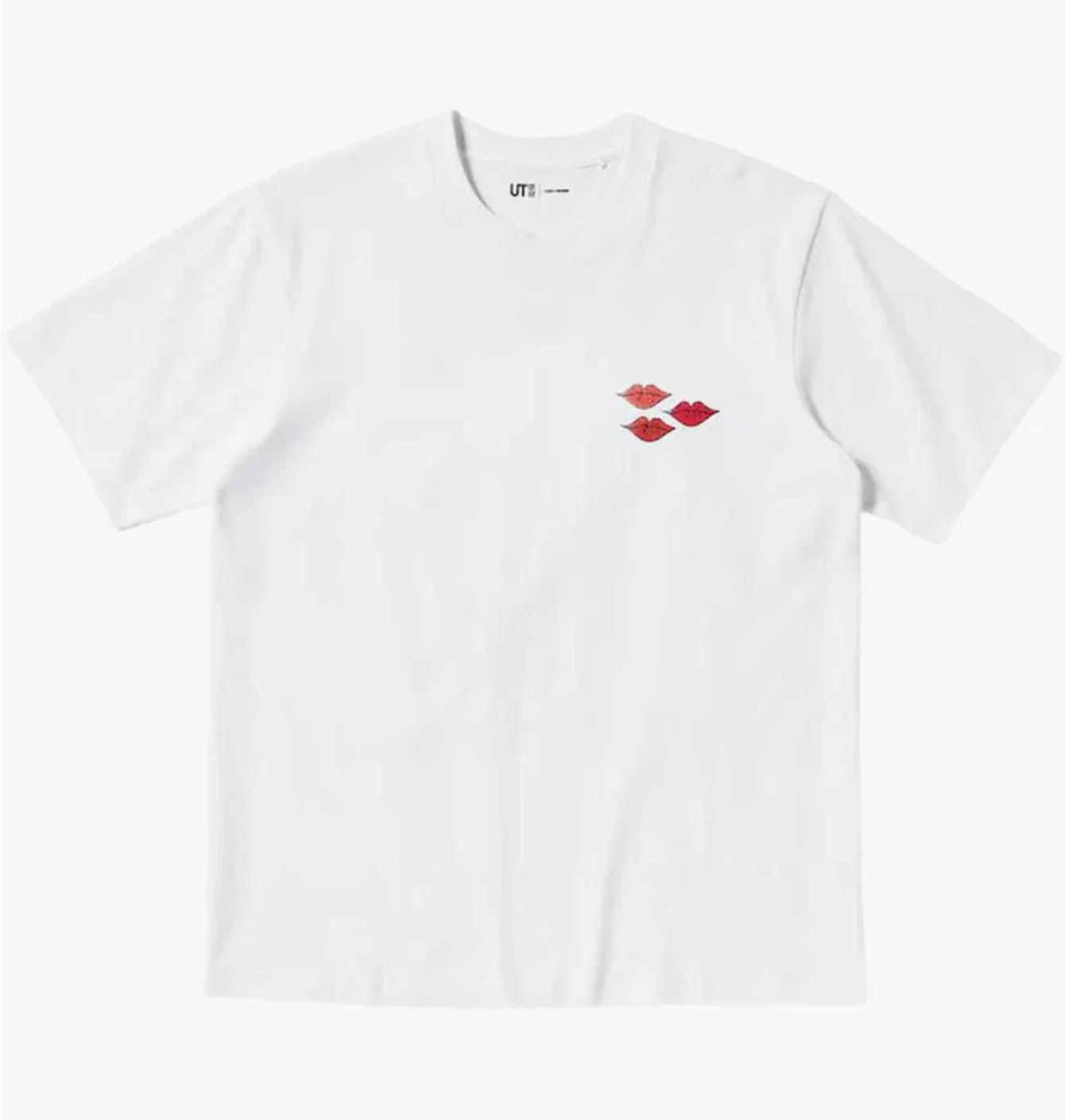 Футболка Uniqlo Kaws Warhol Pink bunny (Uniqlo KAWS + Warhol UT Graphic T-Shirt Bunny)