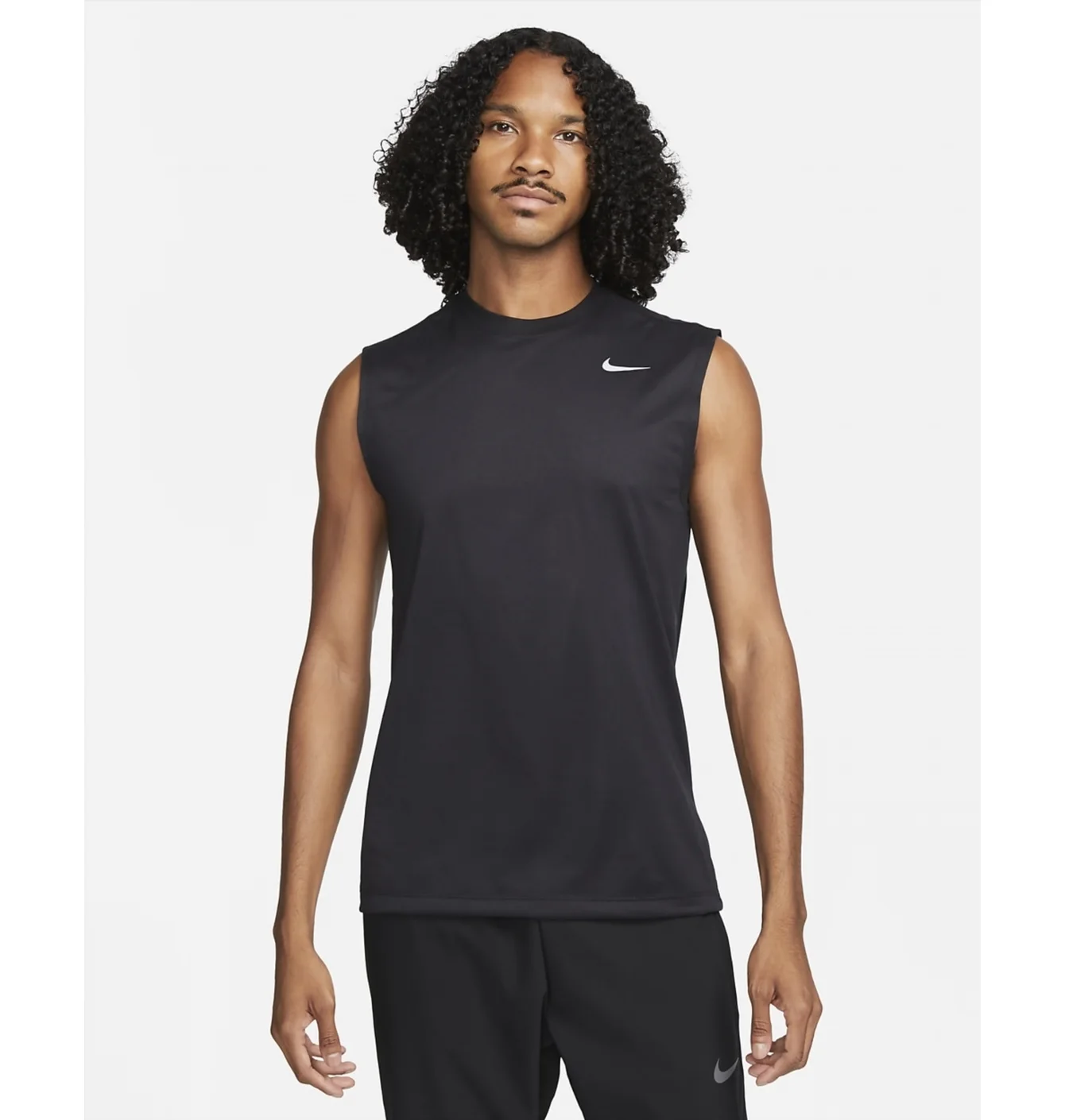 Майка чоловіча Nike Df Tee Rlgd Sl Reset Black Dx0991-010
