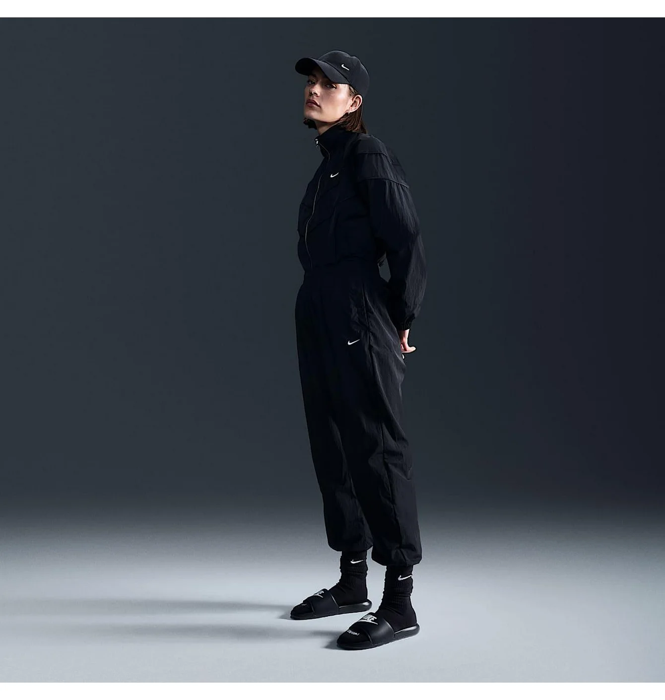 Штаны Nike W Nsw Esstl Wvn Mr Os Jggr