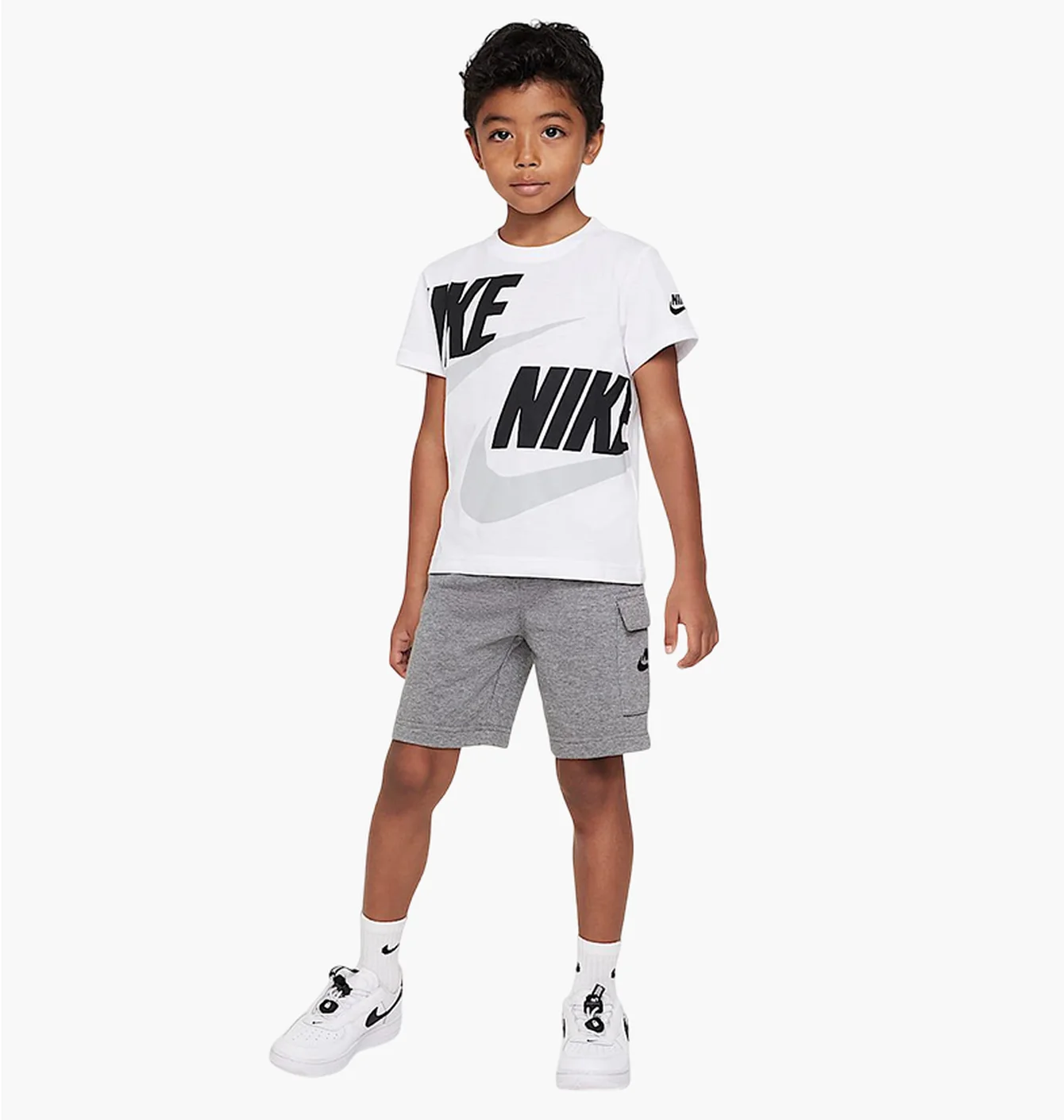 Спортивний костюм дитячий Nike Hbr Cargo Grey/White 86J213-GEH