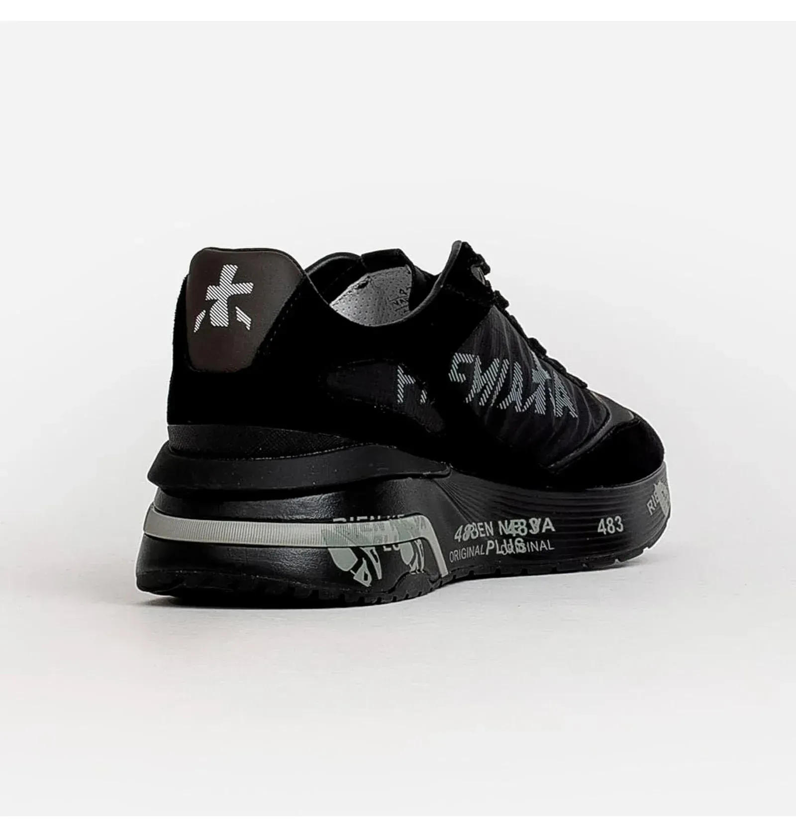 Кросівки чоловічі Premiata Moerun Black/Grey (VAR.6445)