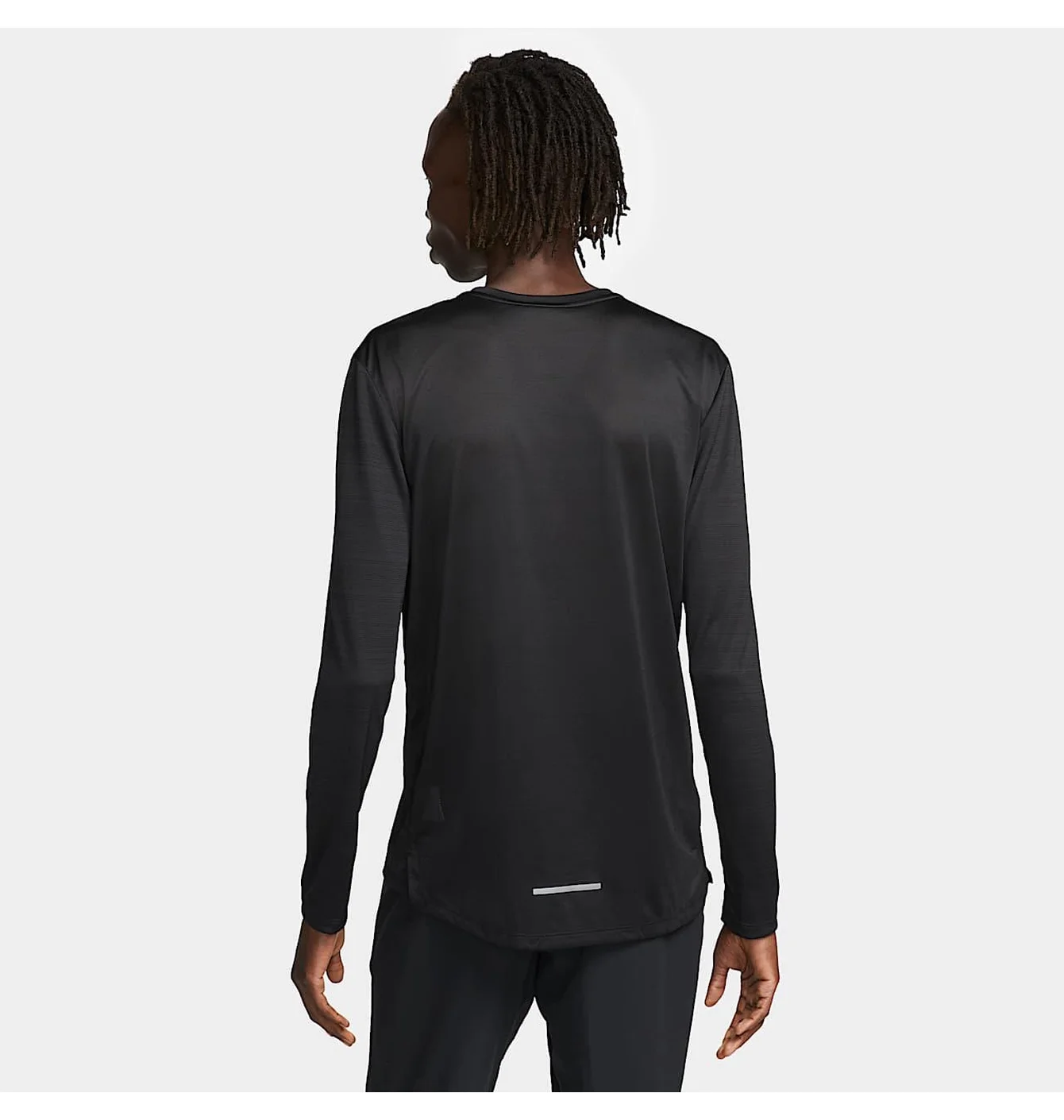 Лонгслів чоловічий Nike Dri-Fit Miler Black CU0318-010