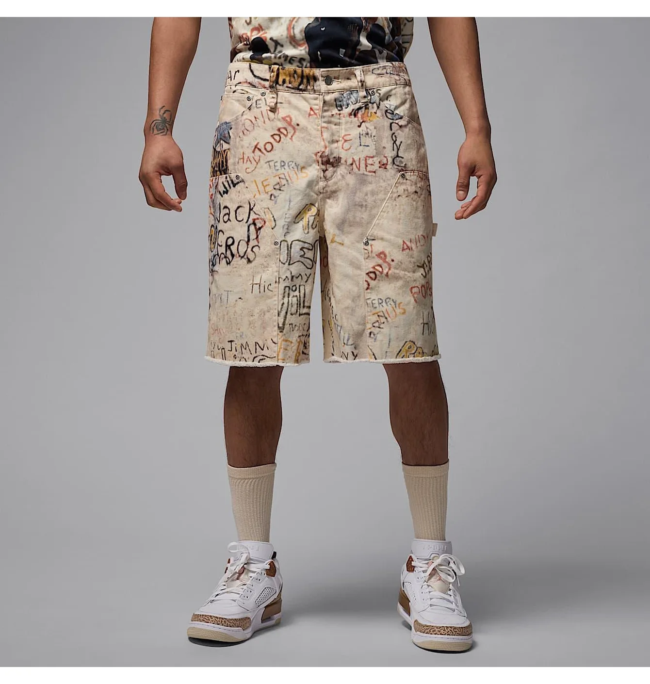 Шорти Air Jordan Printed Beige