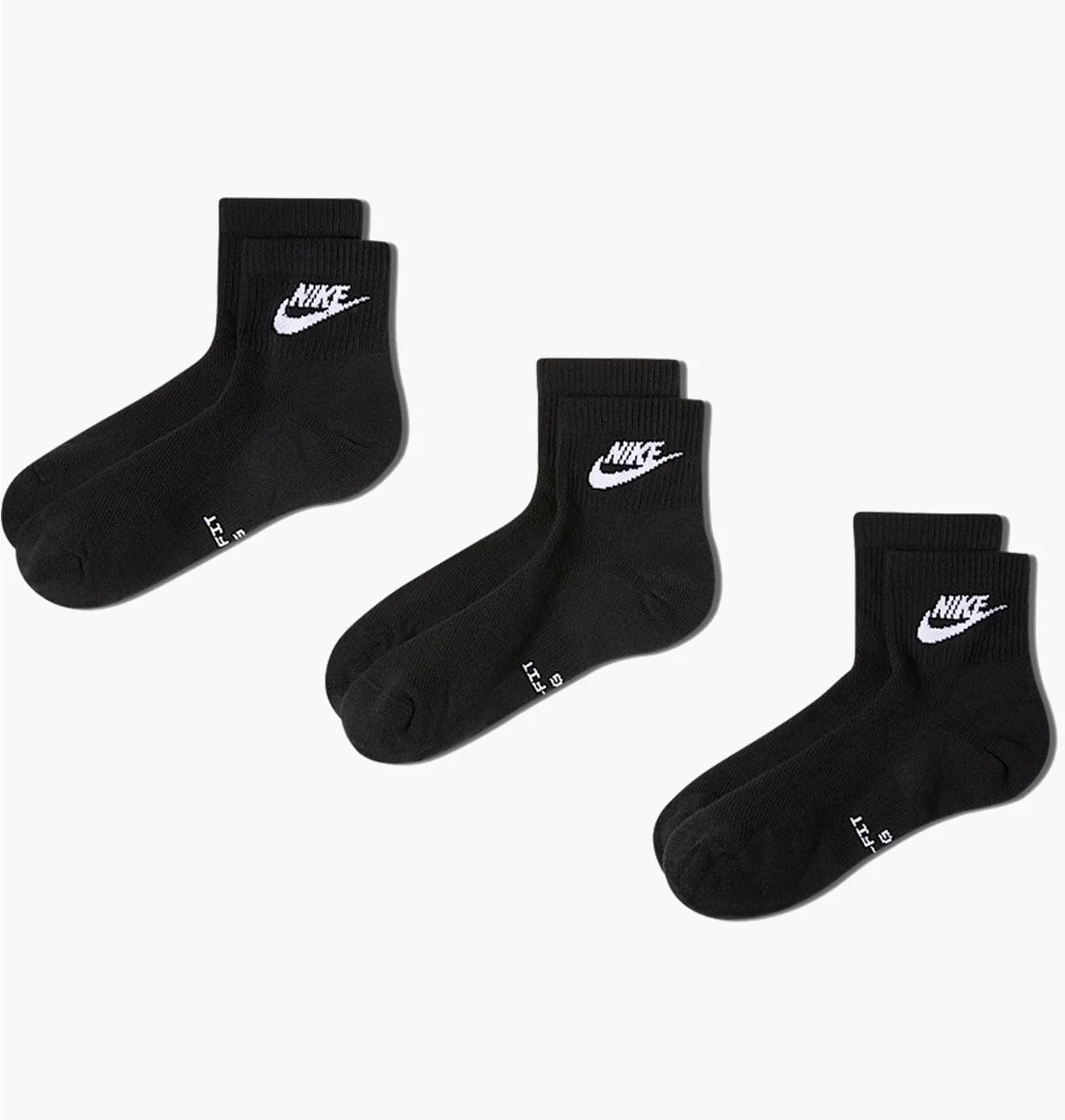 Шкарпетки Nike Everyday Elevated (3 пари) Black IH8523-902