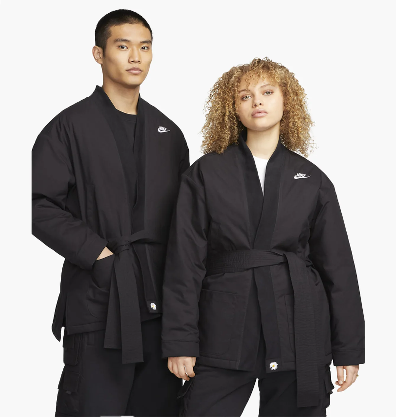 Nike x Peaceminusone G-Dragon 2+1 Jacket Black kimono
