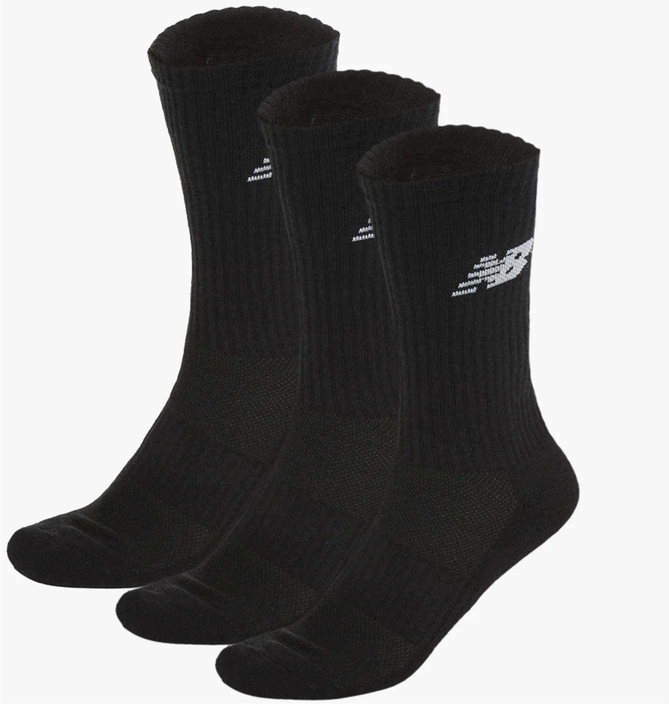 Шкарпетки унісекс New Balance Response Perf Crew Black (3 пари) LAS16463BK