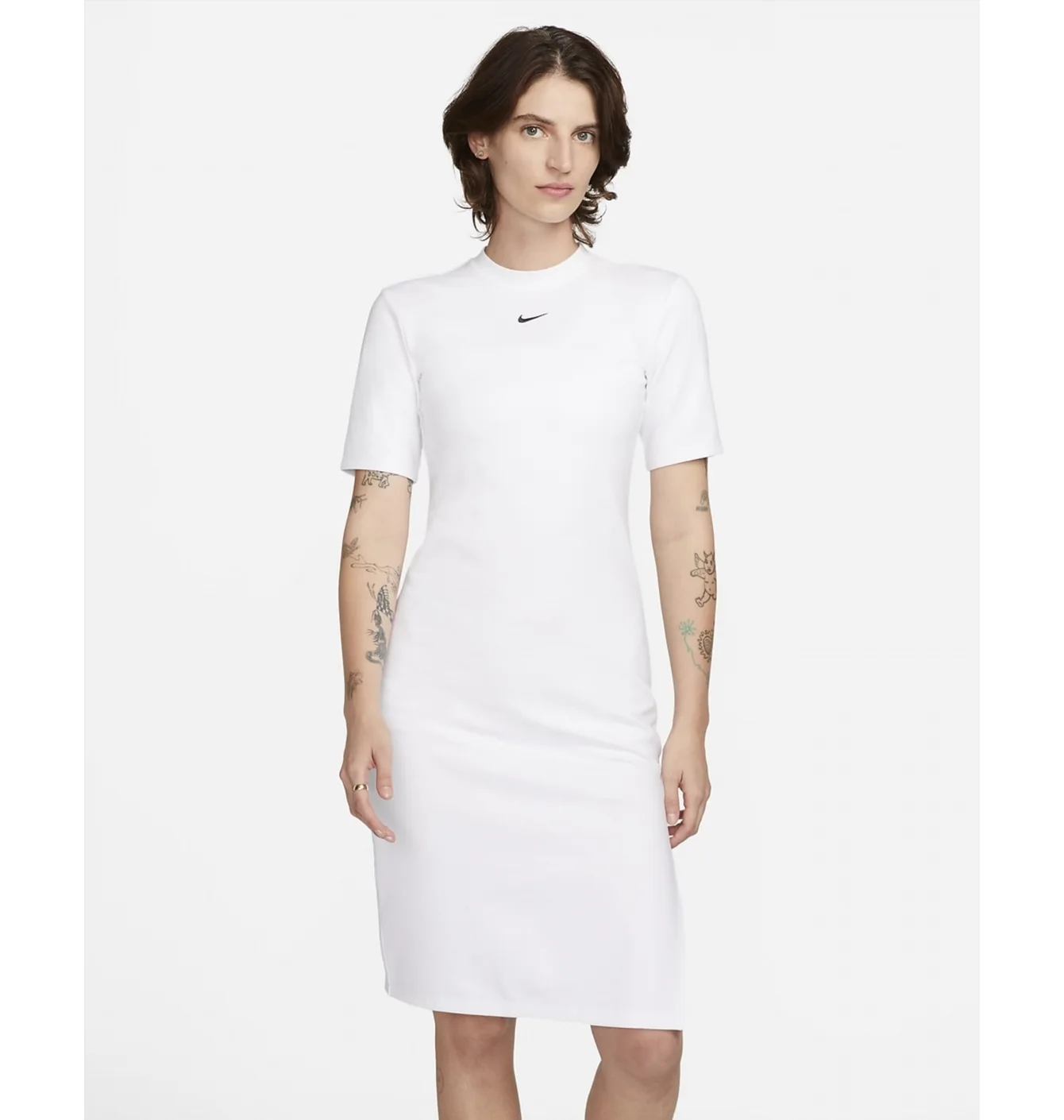W NSW ESSNTL MIDI DRESS