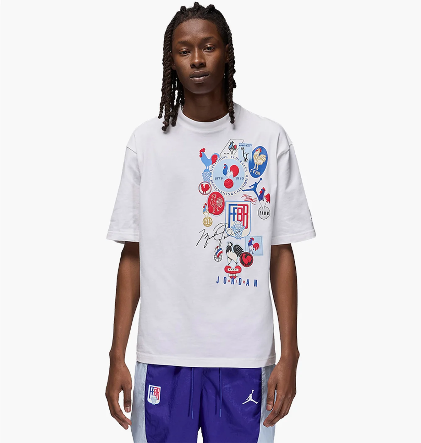 Футболка чоловіча Air Jordan T-Shirt Sport Basketball White FZ0955-100