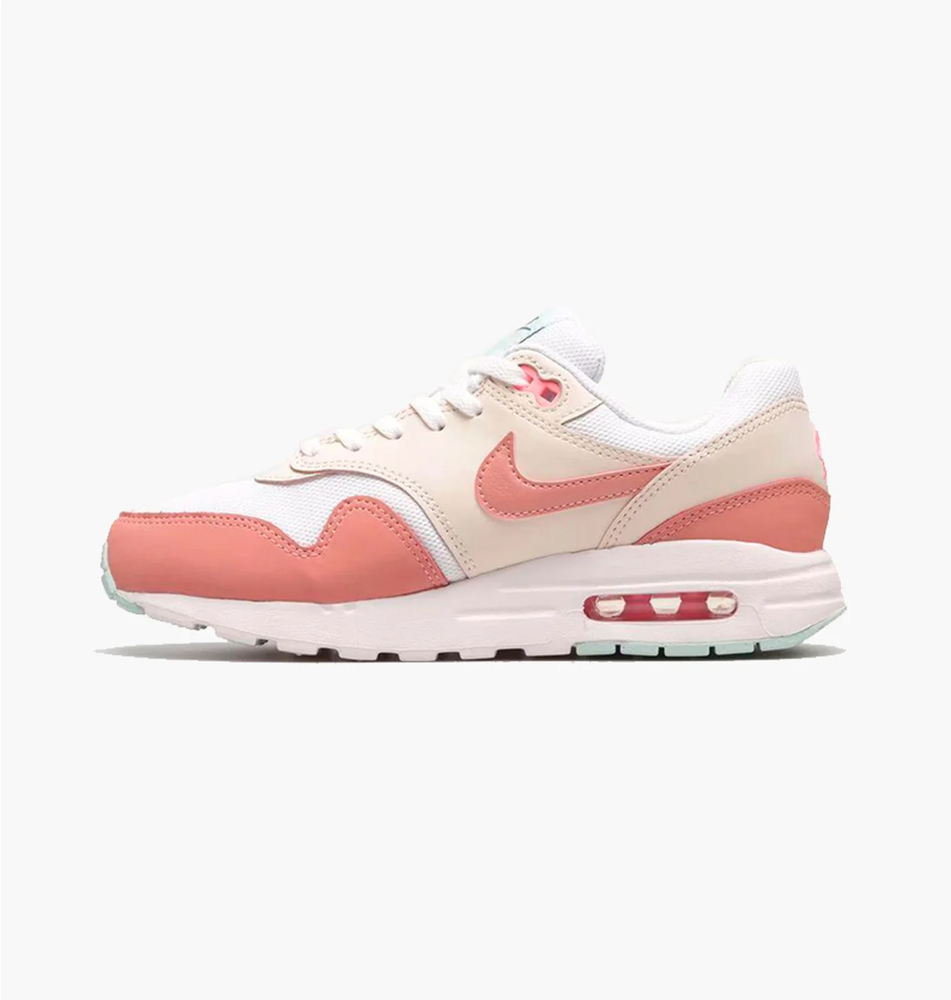 Кросівки дитячі Nike Air Max 1 Red Stardust Guava Ice Beige/Pink DZ3307-101