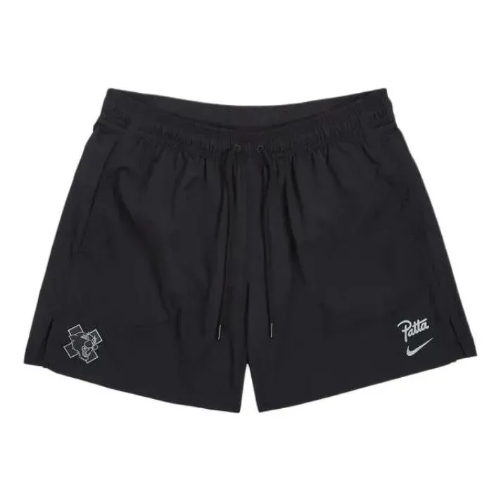 Nike x Patta Running Team Shorts Black